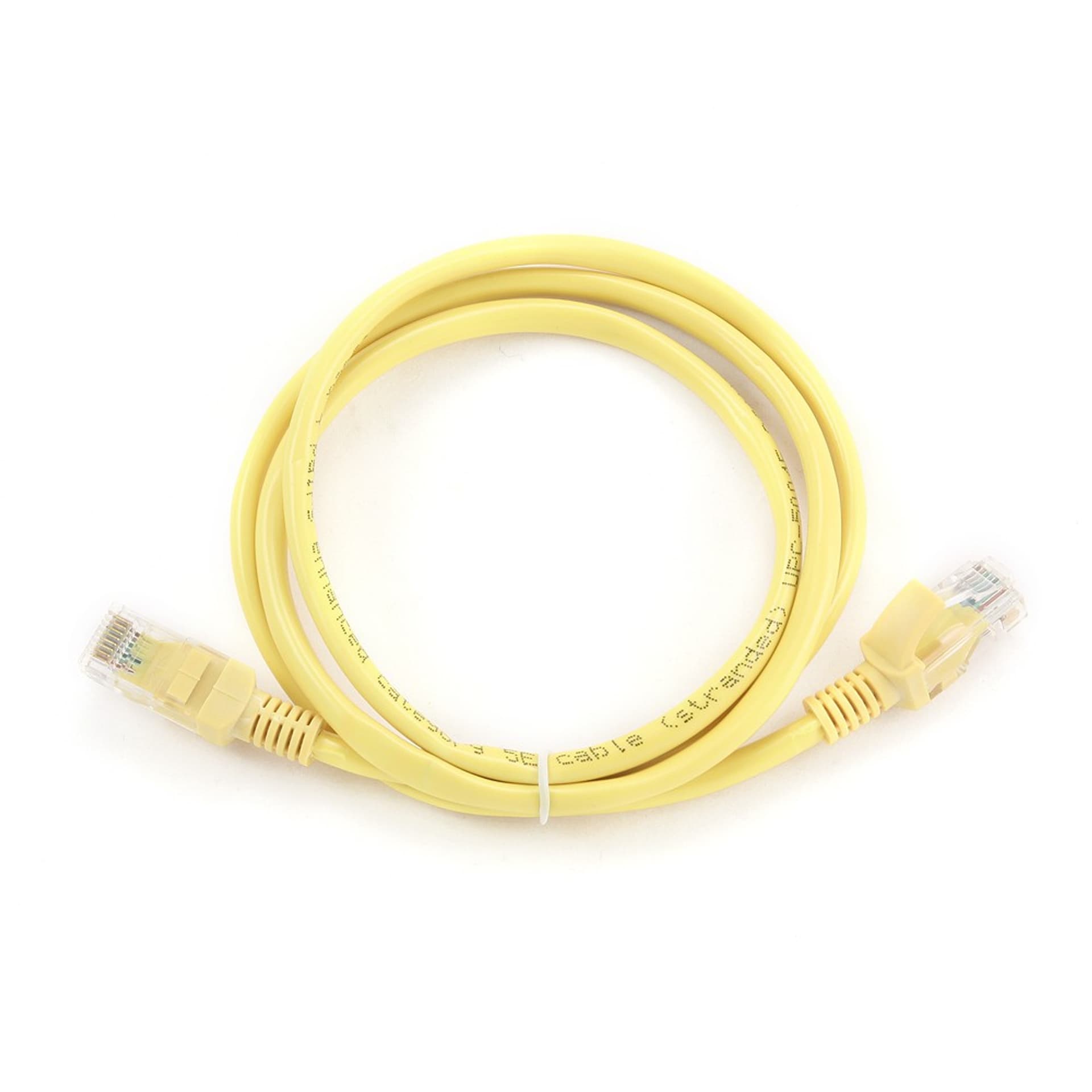 

Patch cord Kat.6 UTP 1m żółty