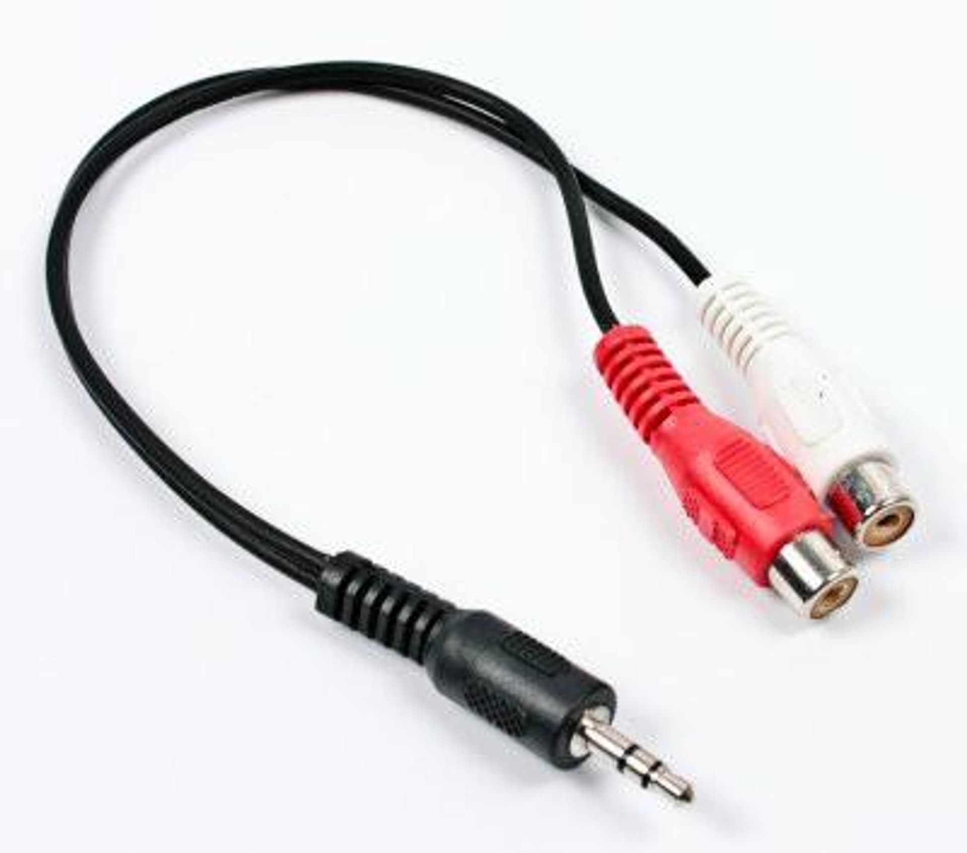 

Kabel MINIJACK/2xRCA(Cinch) M/F 20cm, Cinch) m/f 20c