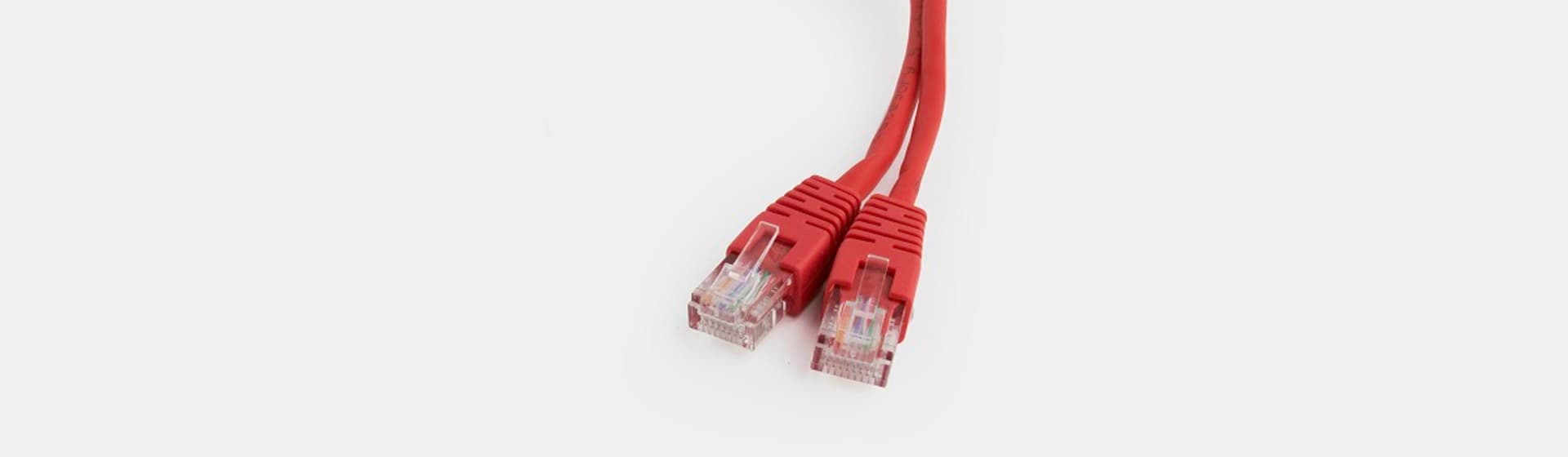 

Patch cord kat.5e osłonka zalewana 2M czerwony