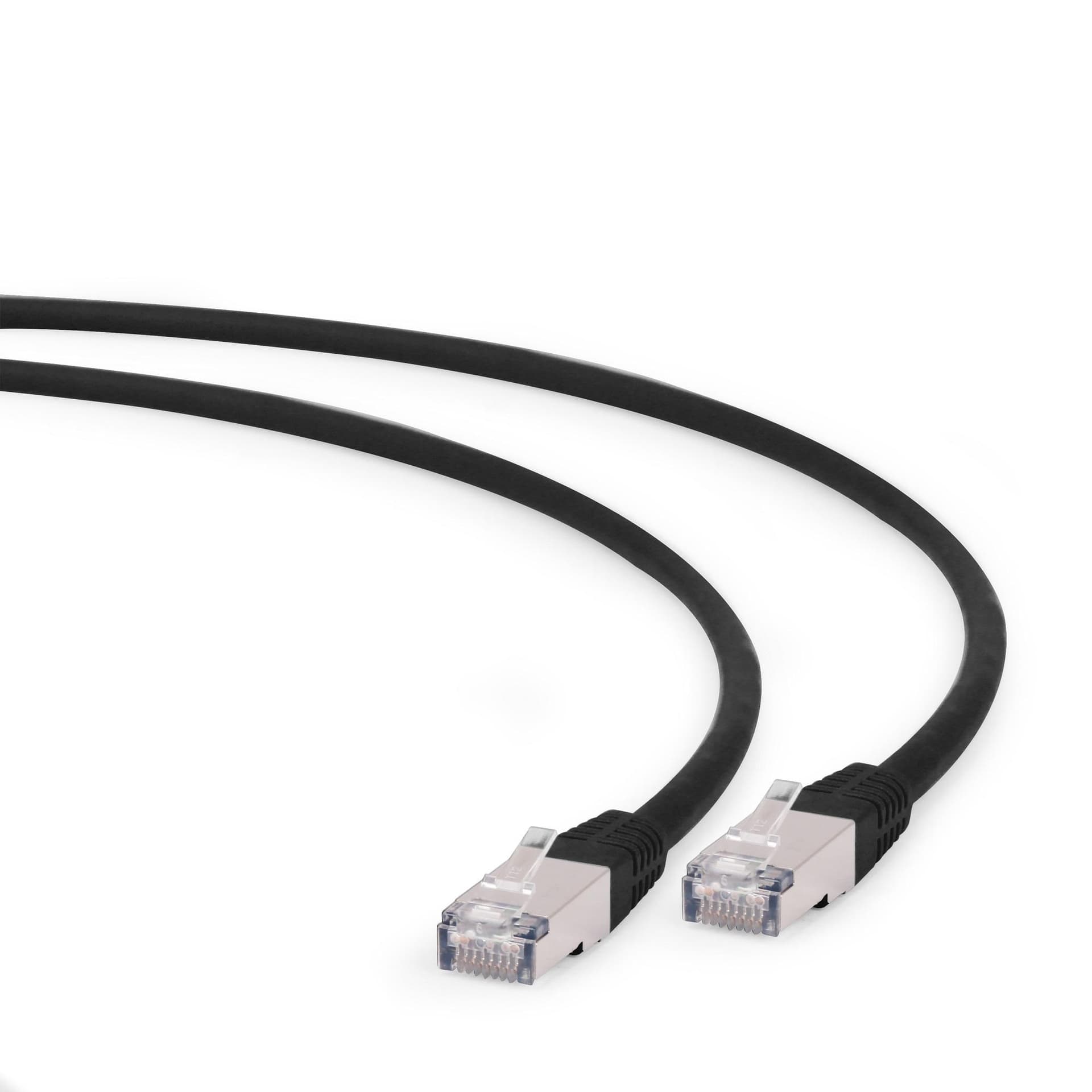 

Kabel kat.6A SFTP LSZH Patch cord 1m (czarny) Gembird, Czarny) gembir