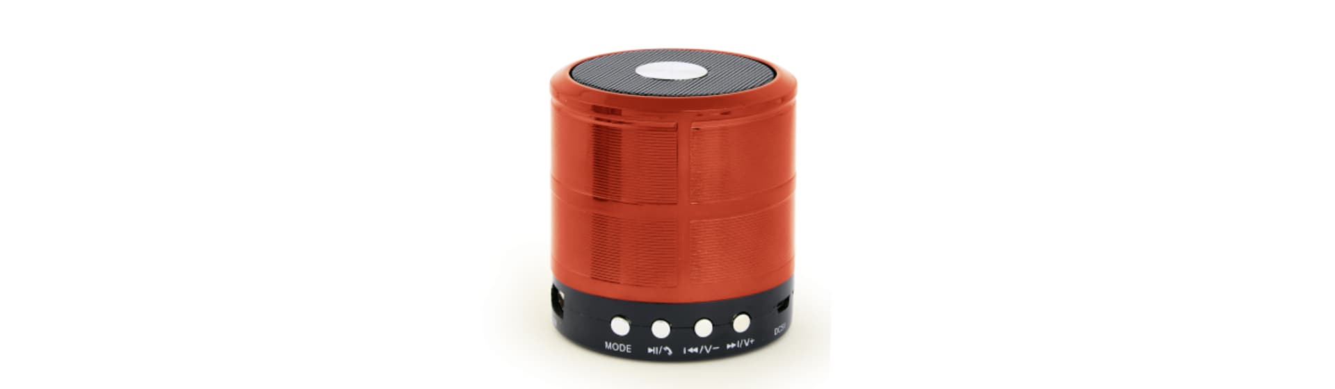 

Głośnik przenośny Bluetooth z mikrofonem Gembird SPK-BT-08-R (czerwony)