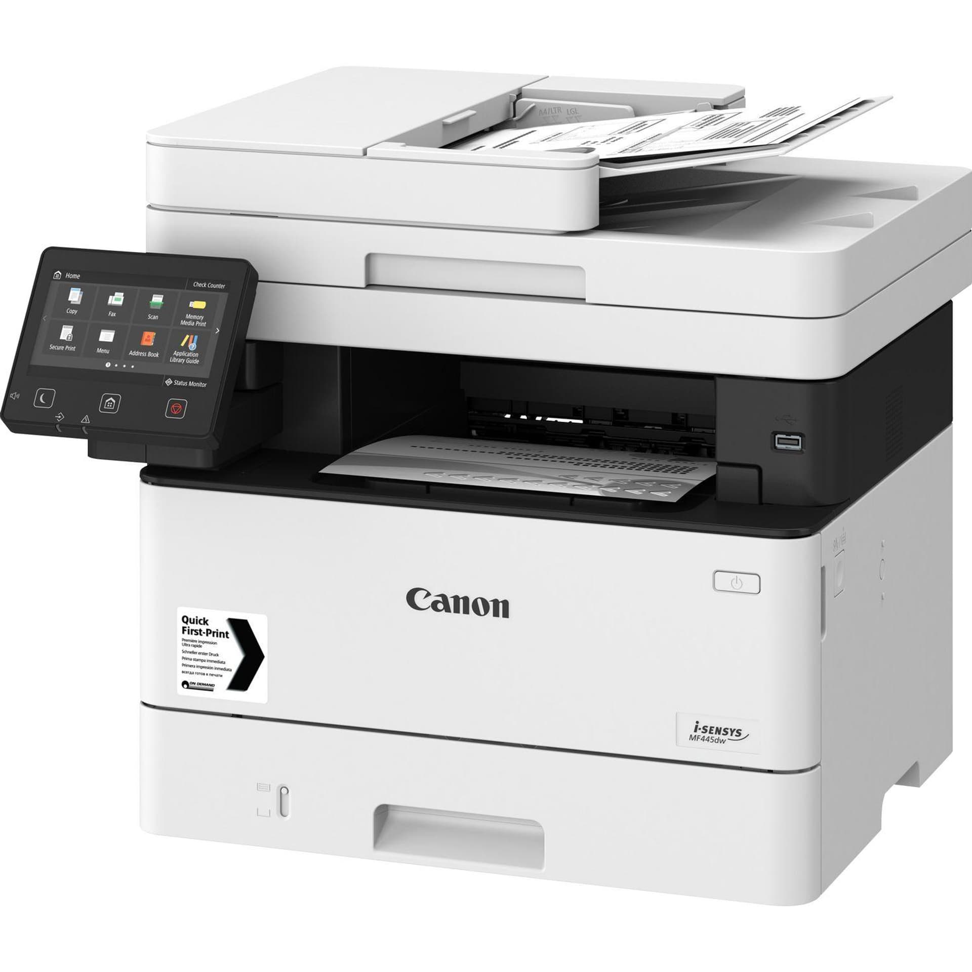 

Urządzenie wielofunkcyjne laserowe Canon i-SENSYS MF445DW