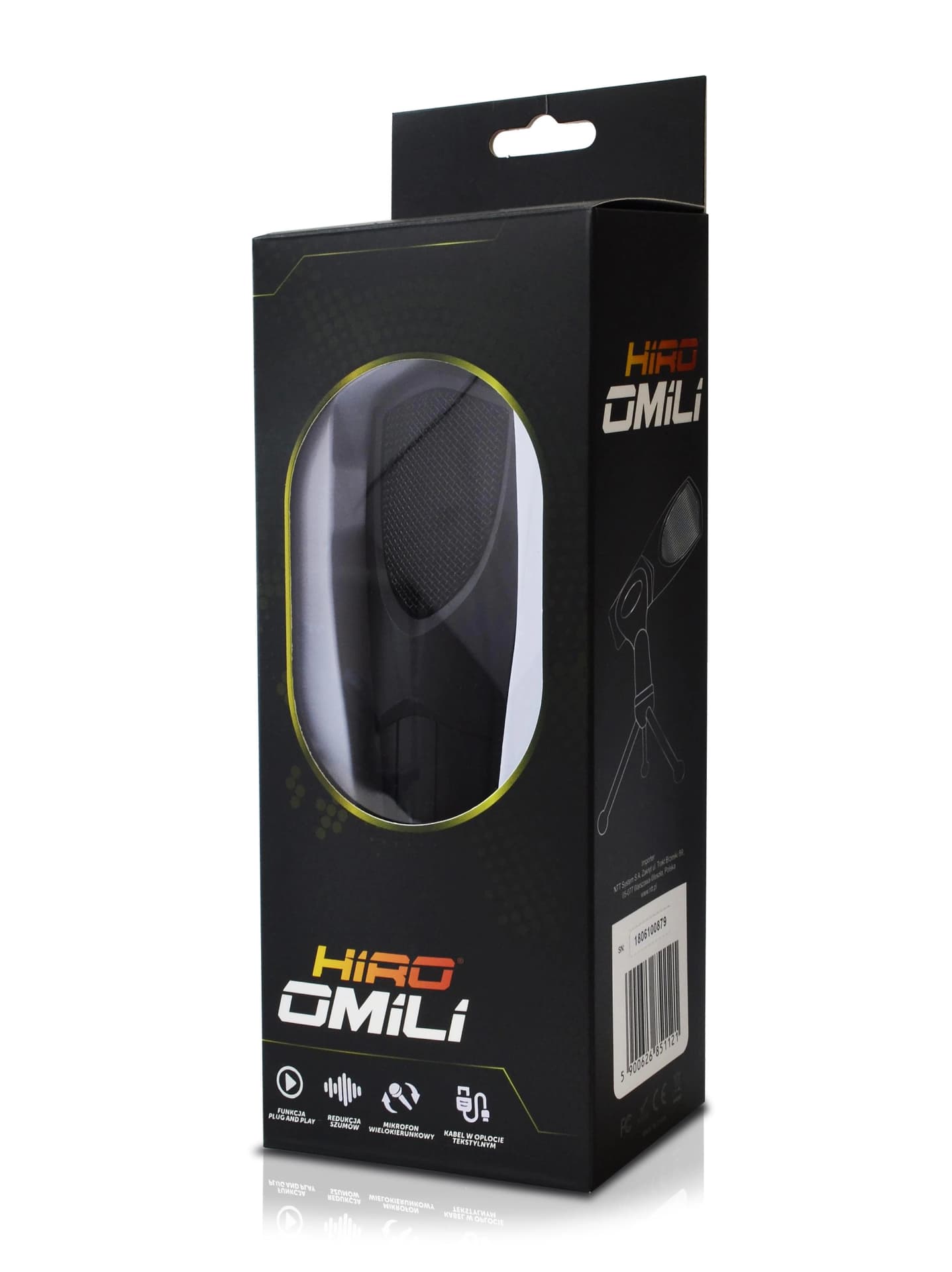 

Mikrofon gamingowy HIRO Omili