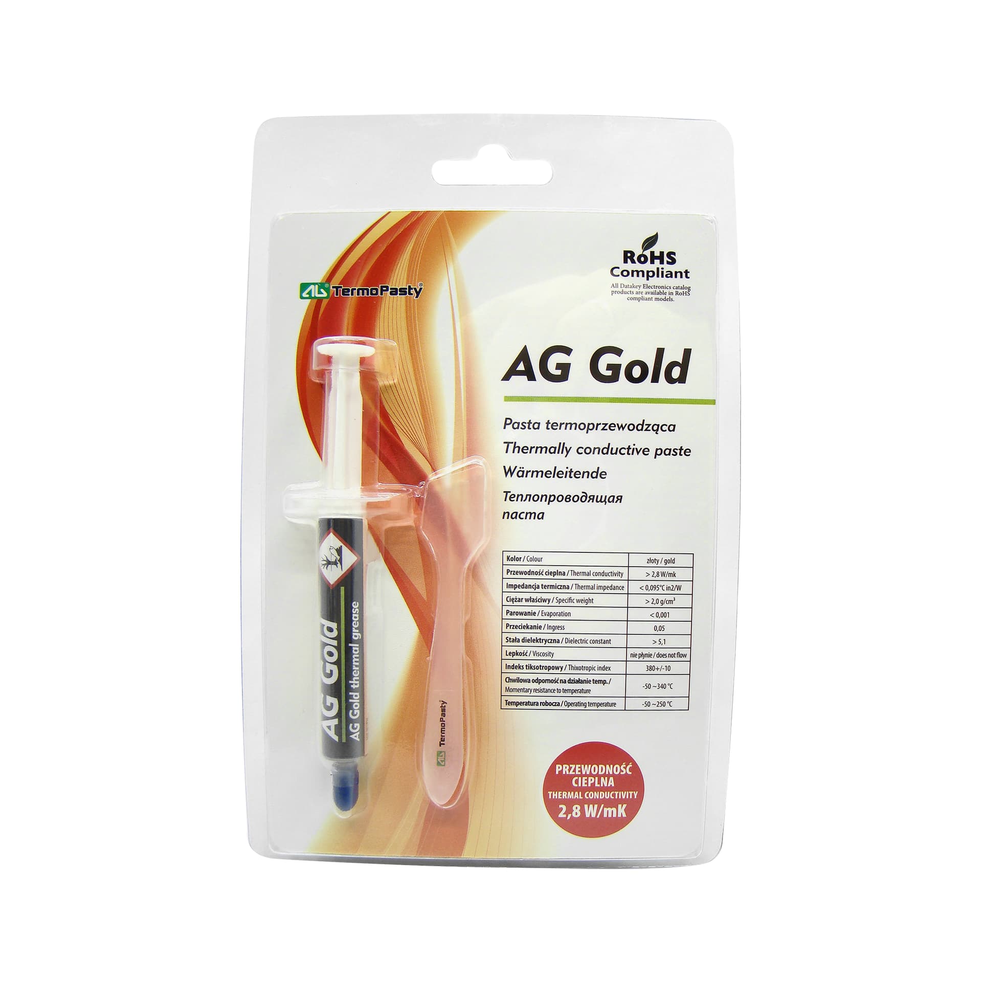 

9188# Pasta ag gold 3g strzykawka