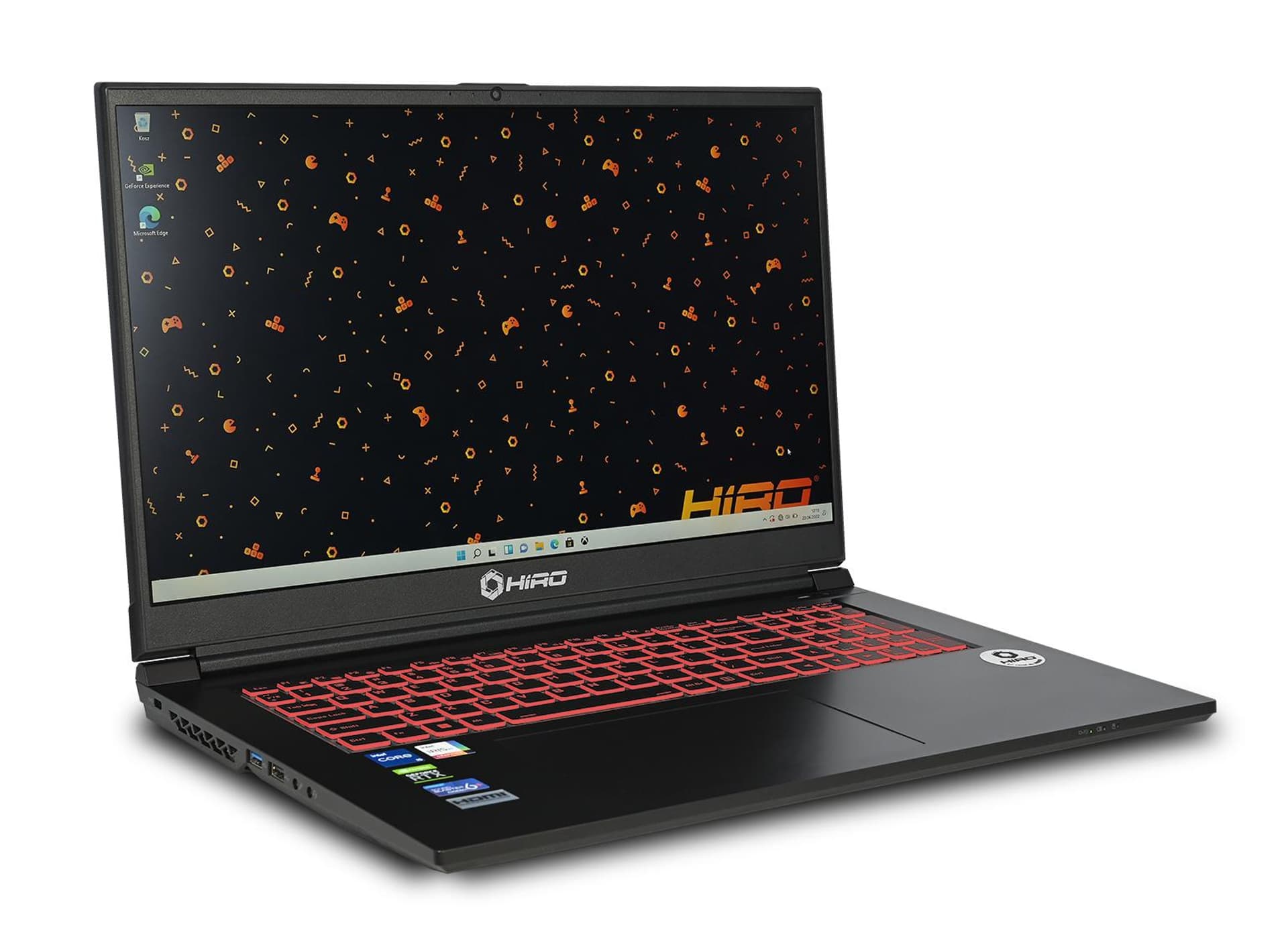 

Laptop do gier HIRO X760 17,3", 144HZ - I5-12500H, RTX 3060 6GB, 16GB RAM, 512GB SSD M.2, W11