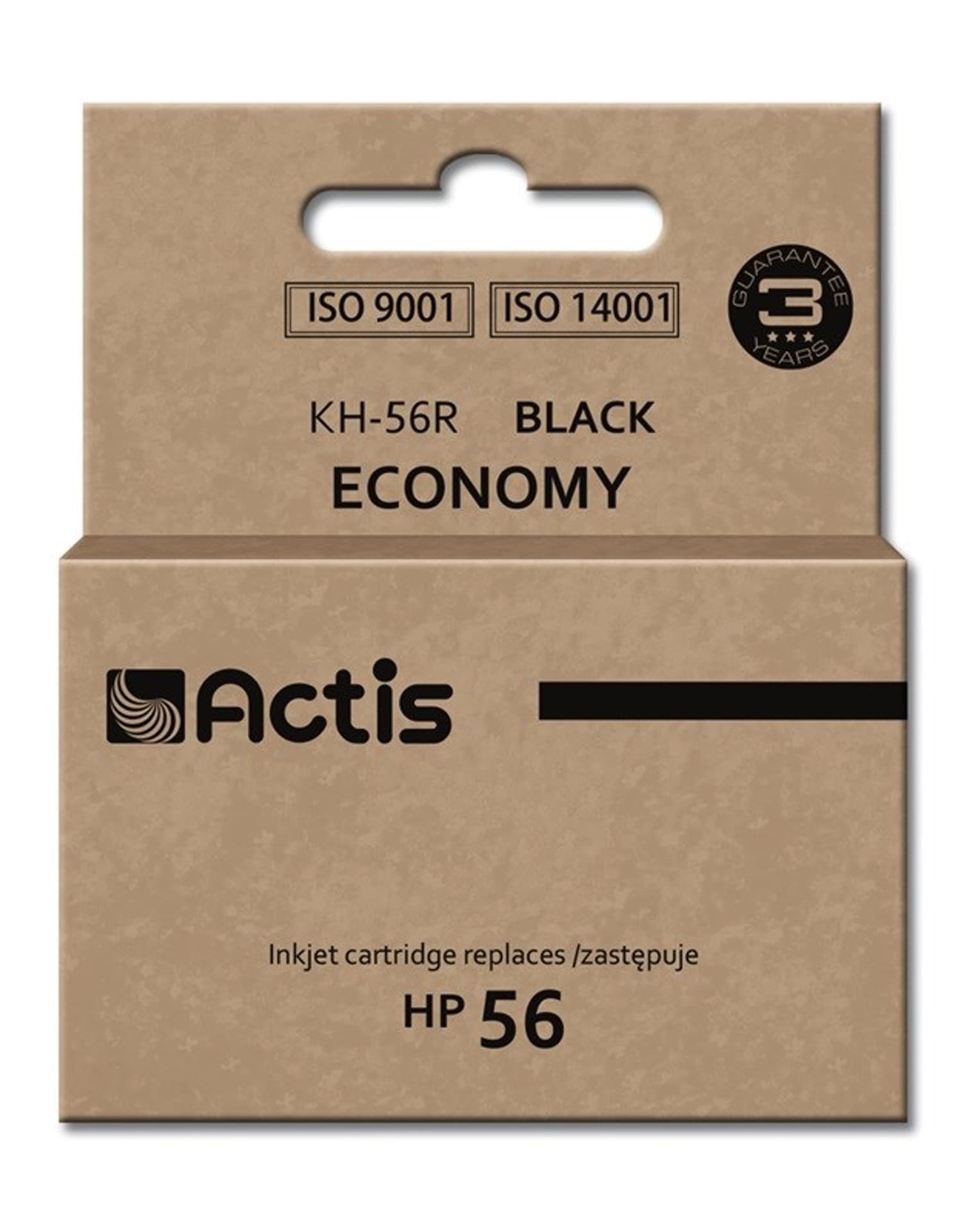 

Tusz ACTIS KH-56R (zamiennik HP 56 C6656A; Standard; 20 ml; czarny)