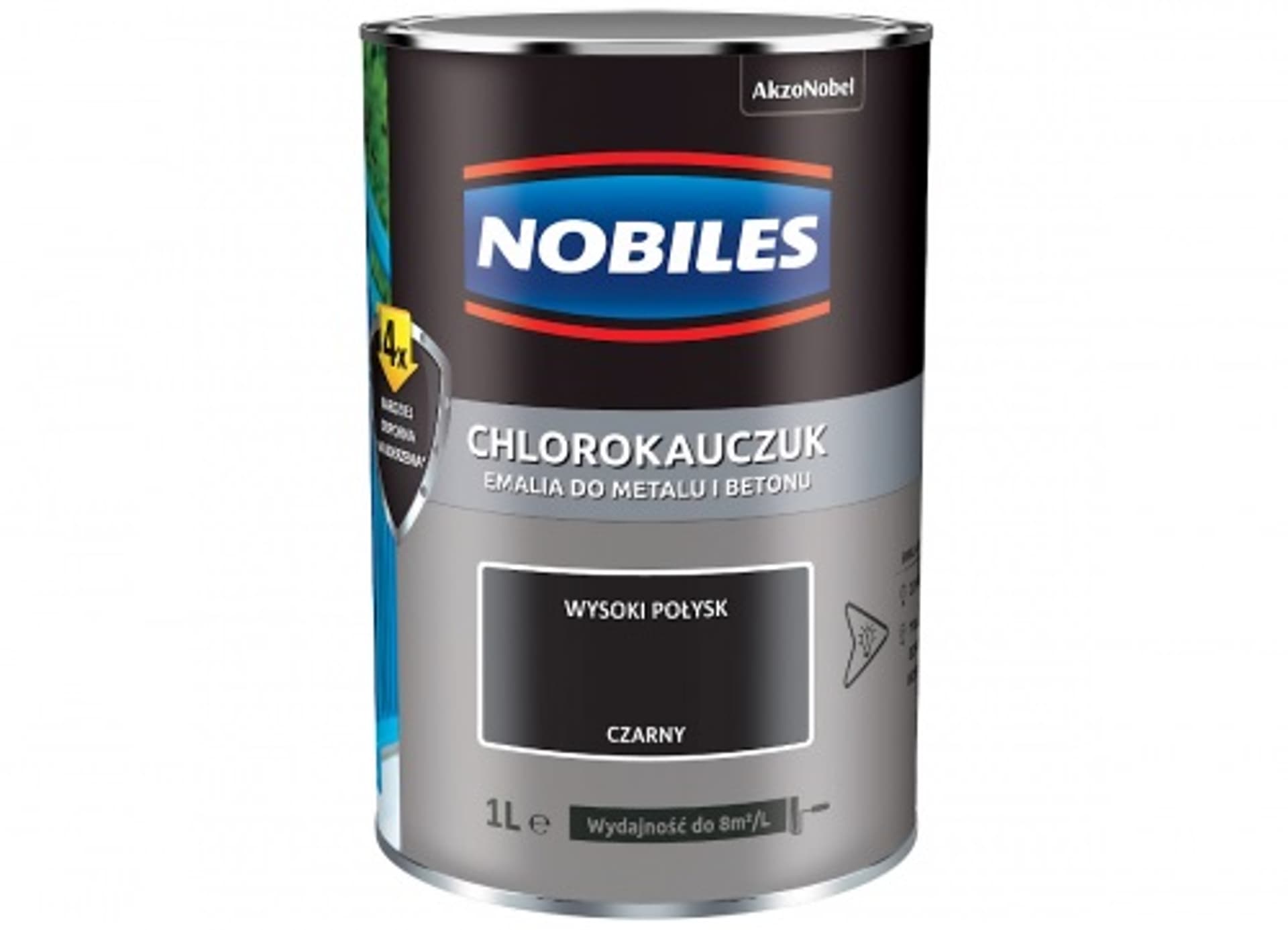 

NOBILES EMALIA CHLOROKAUCZUKOWA CZARNA 0.9L