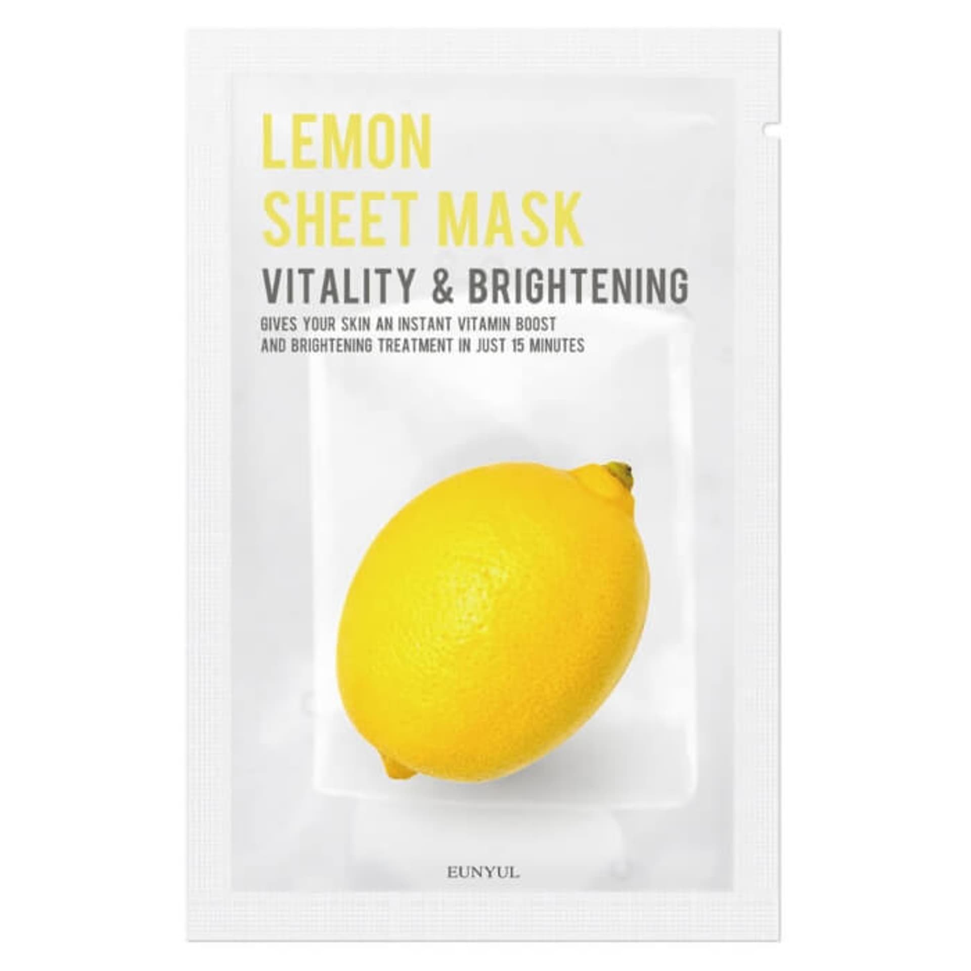 

EUNYUL Lemon Sheet Mask rozjaśniająca maseczka w płachcie z cytryną 22ml
