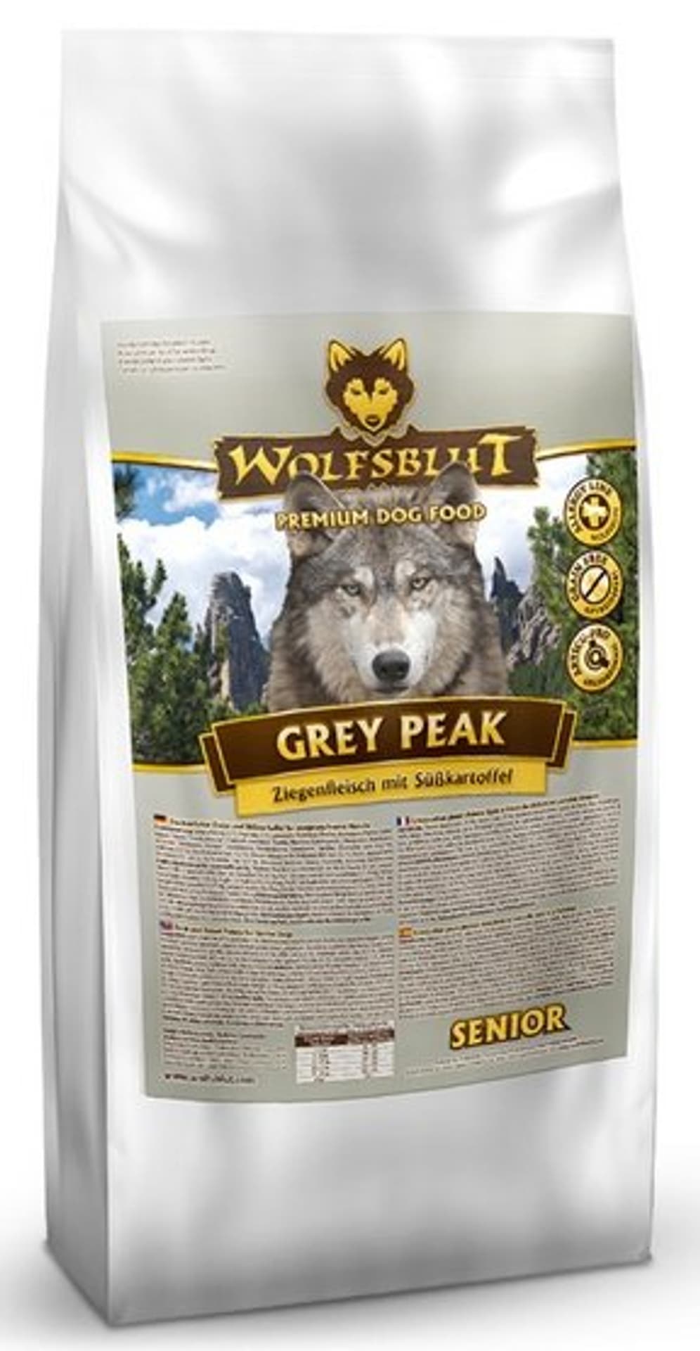 

Wolfsblut Dog Grey Peak Senior - koza i bataty 12,5kg