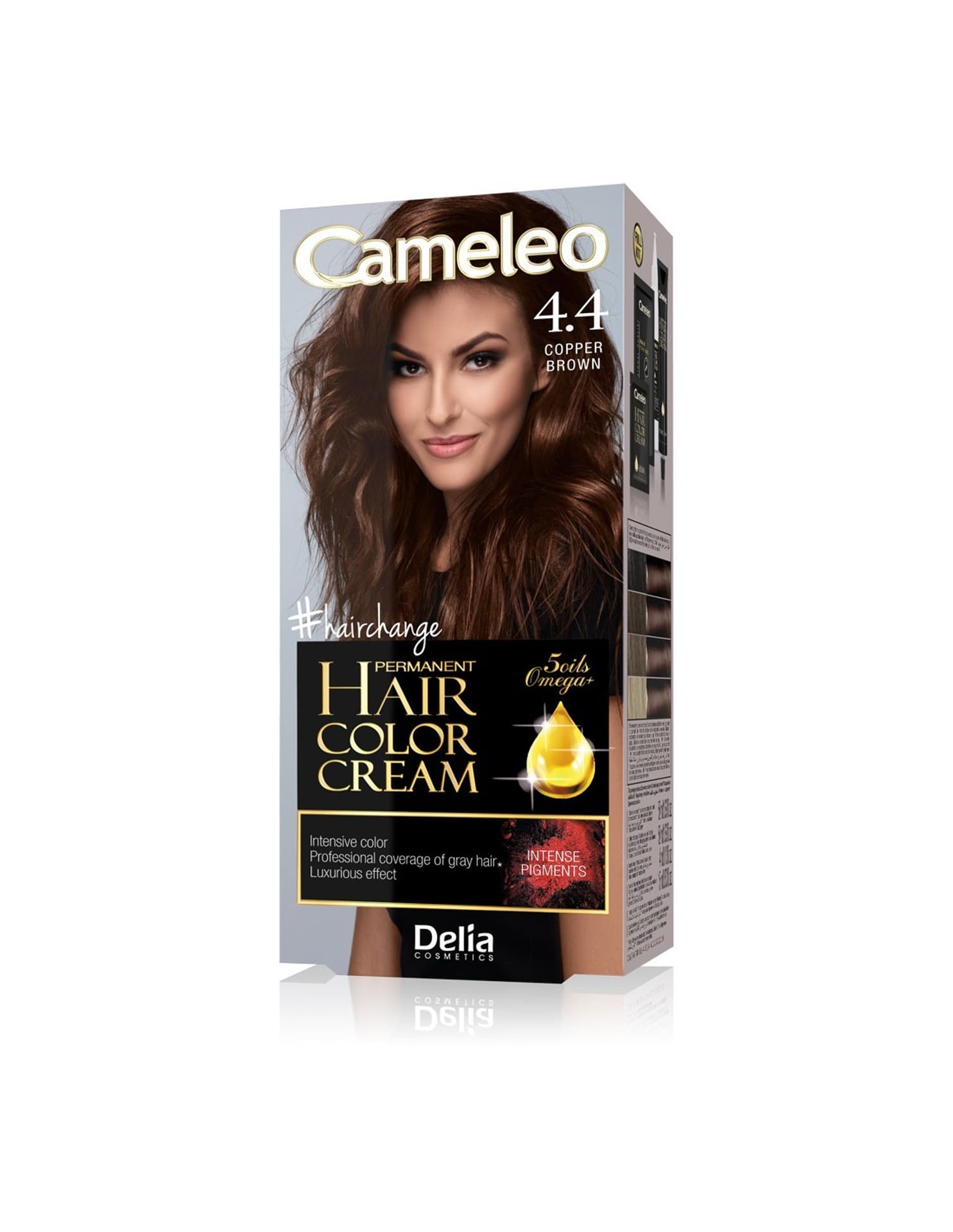 

Delia Cosmetics Cameleo HCC Farba permanentna Omega+ nr 4.4 Copper Brown 1op.