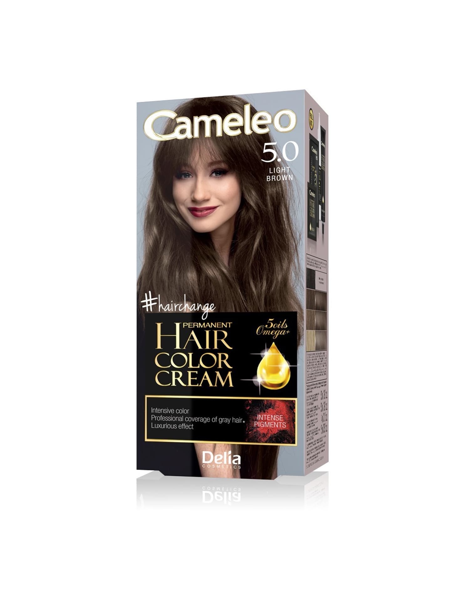 

Delia Cosmetics Cameleo HCC Farba permanentna Omega+ nr 5.0 Light Brown 1op.