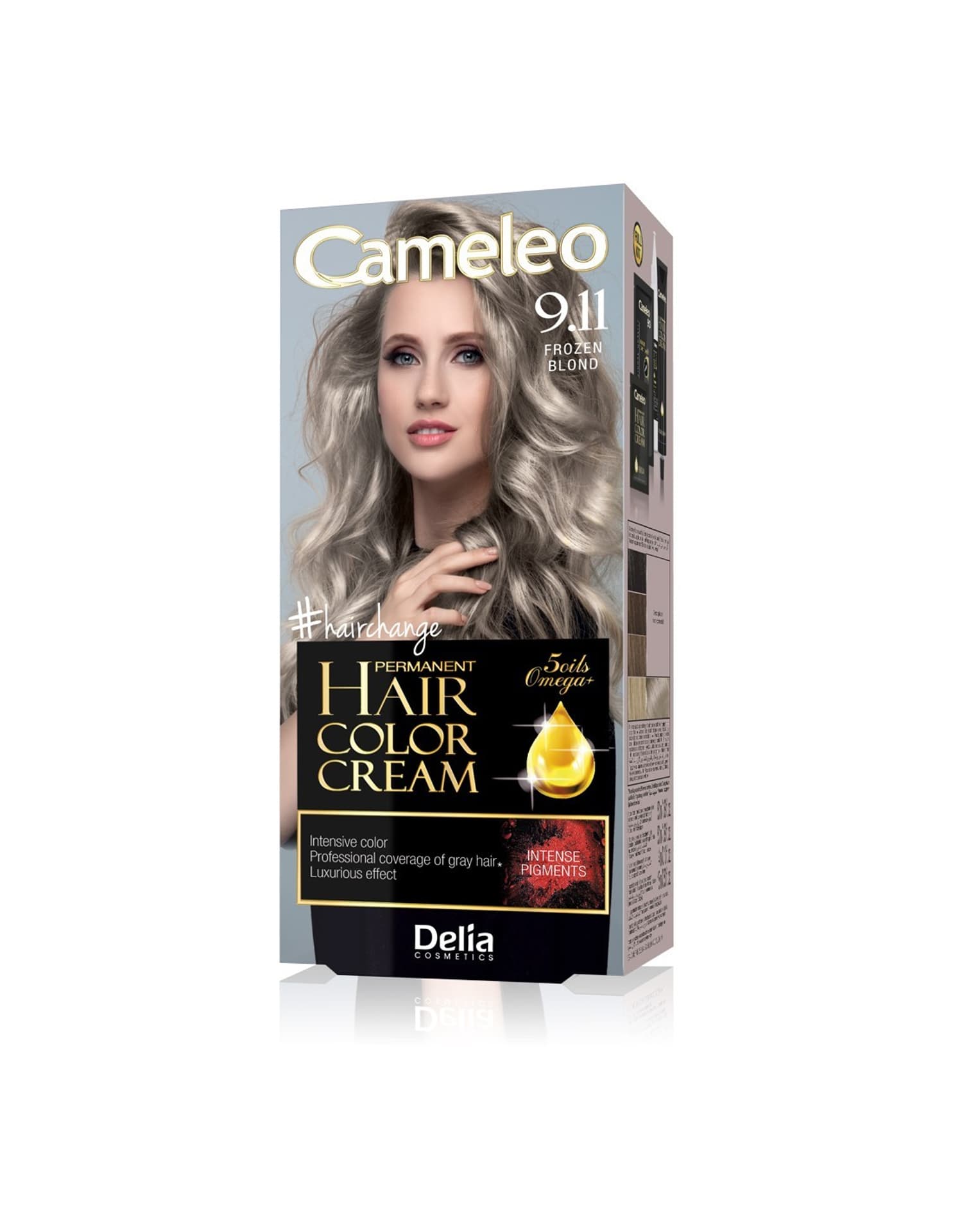 

Delia Cosmetics Cameleo HCC Farba permanentna Omega+ nr 9.11 Frozen Blond 1op.