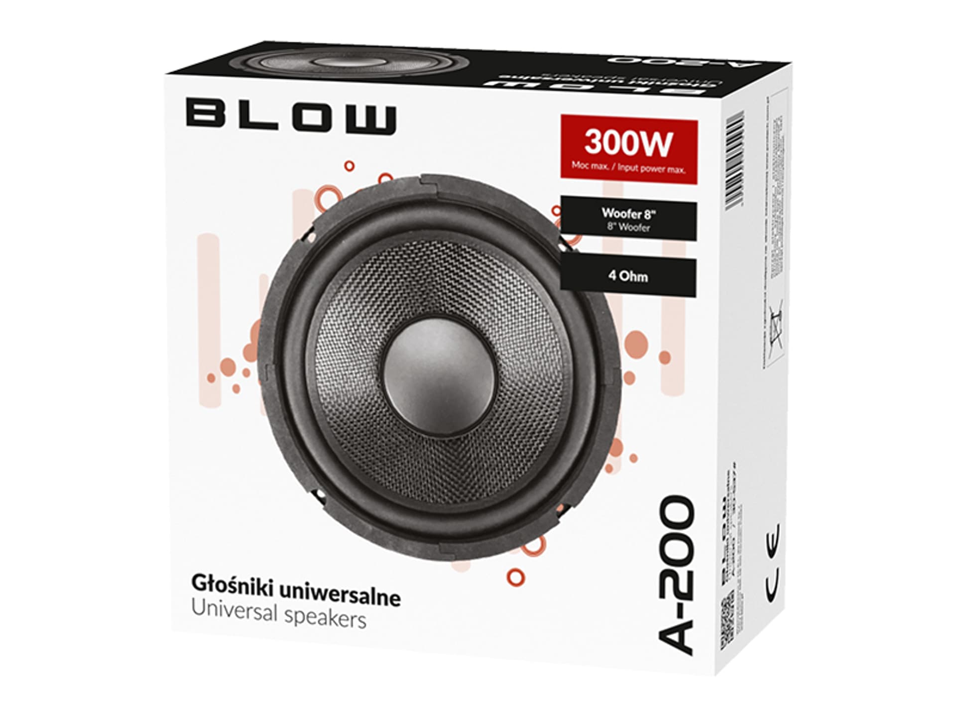 

30-537# Głośn. blow a-200 4ohm