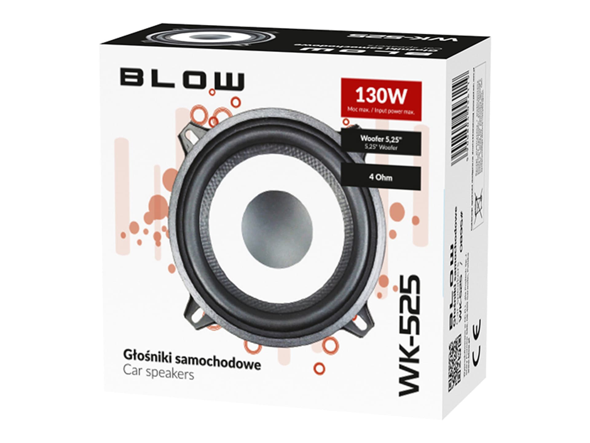 

0895# Głośnik blow wk525 4ohm samochodowy