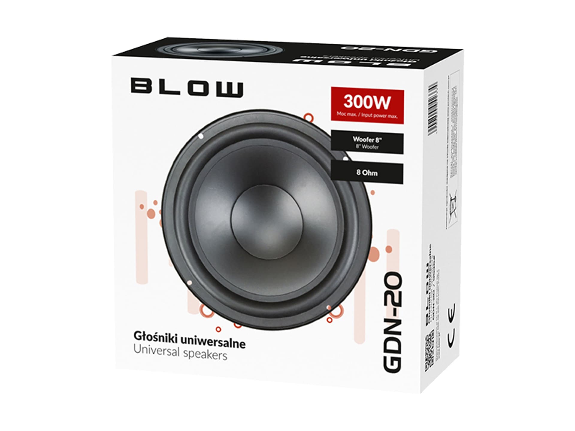 

9536# Głośn. blow gdn20 8ohm