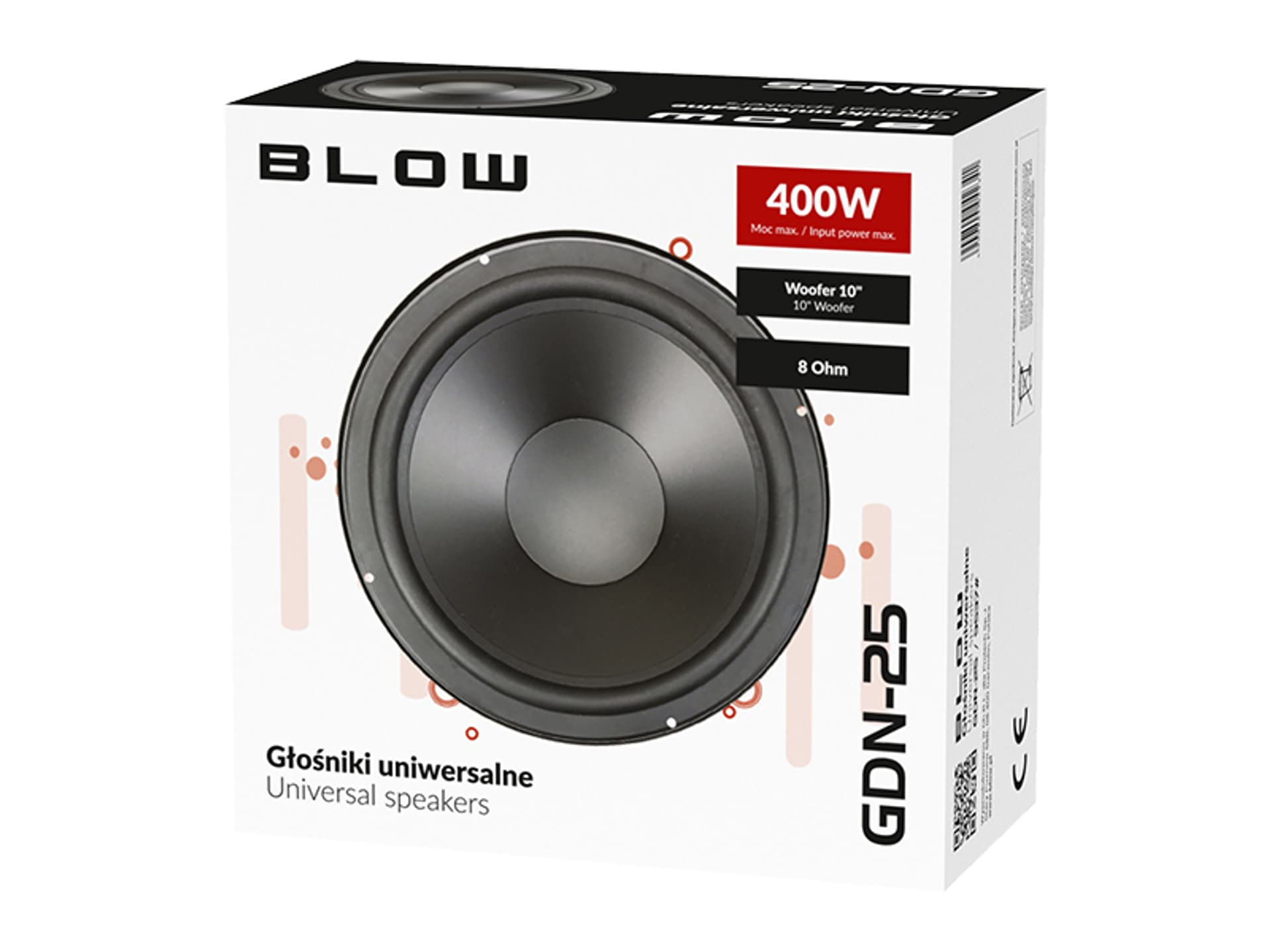 

9537# Głośn. blow gdn25 8ohm