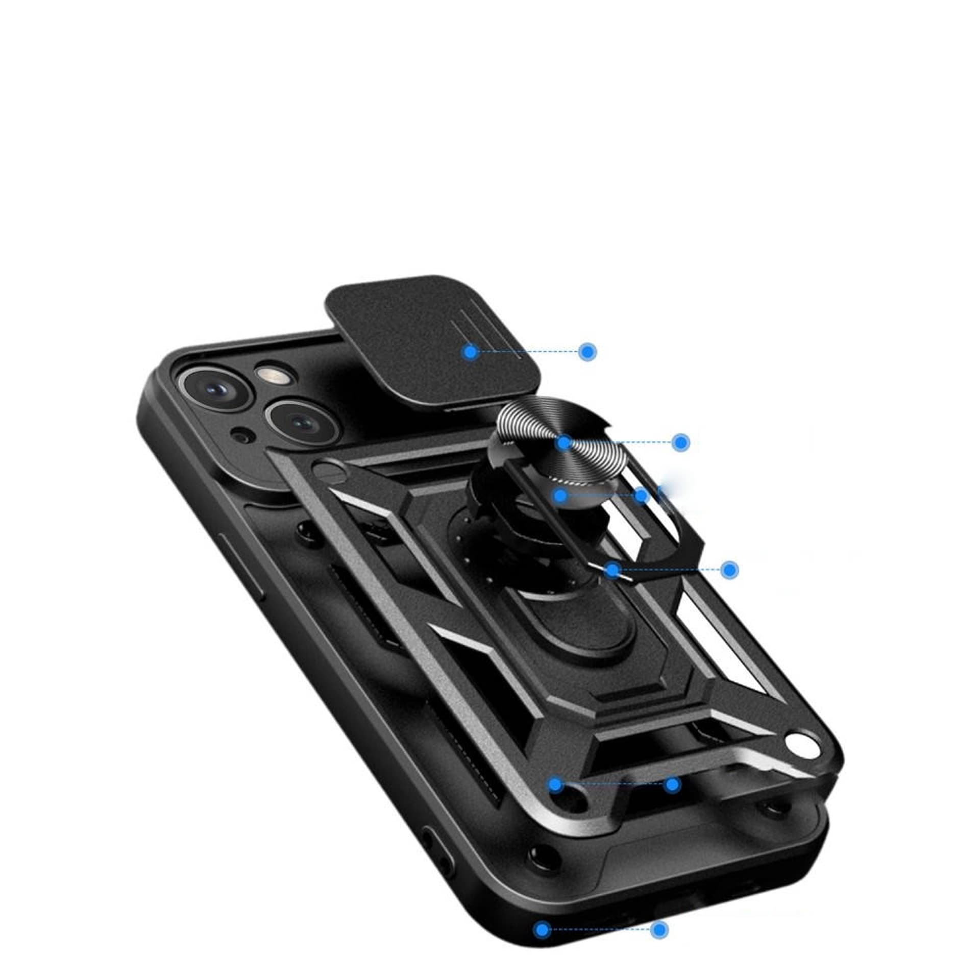 

Etui IPHONE 11 Nexeri CamShield Pro czarne