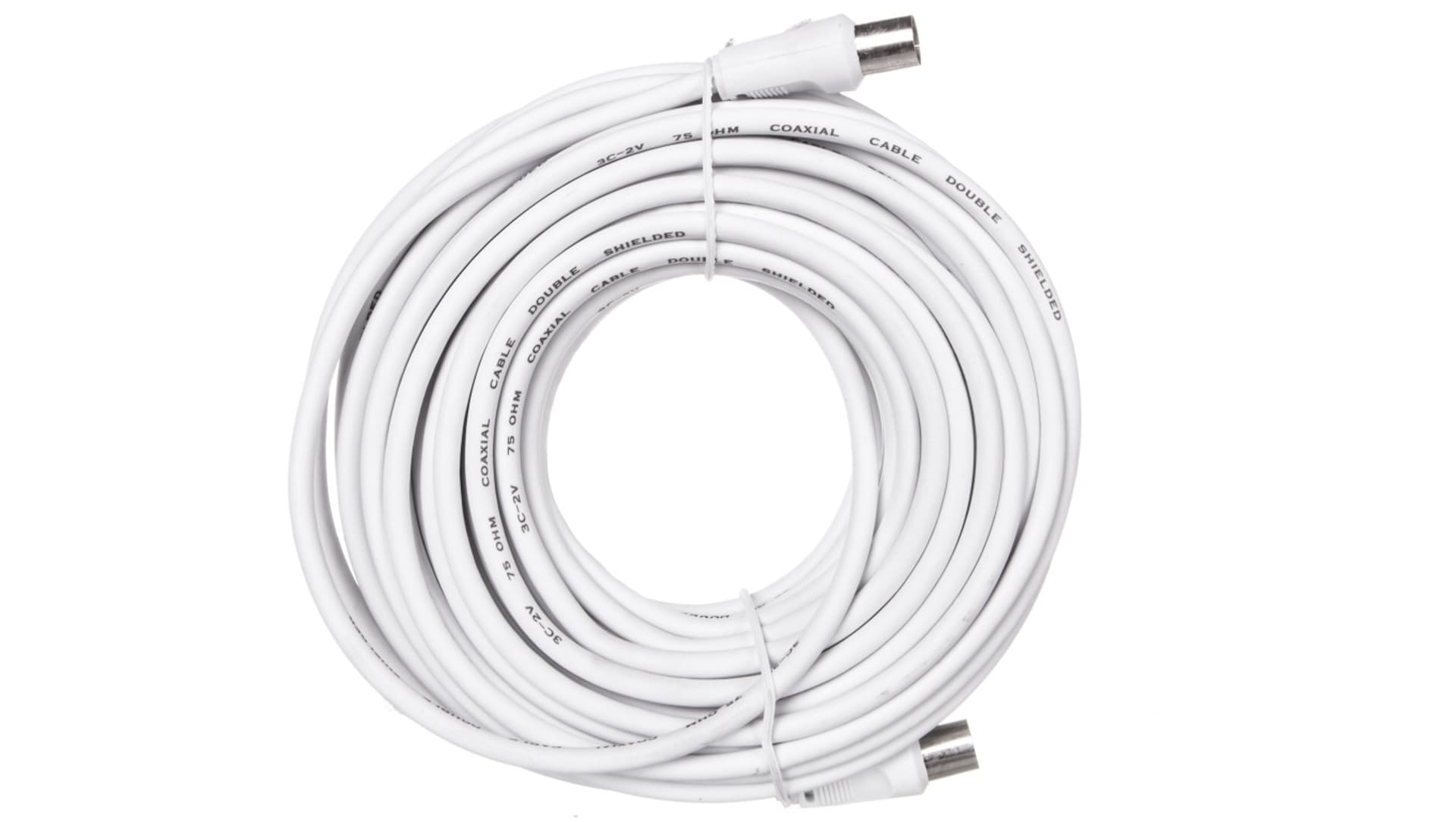 

Przewód antenowy IEC 15m biały 11515