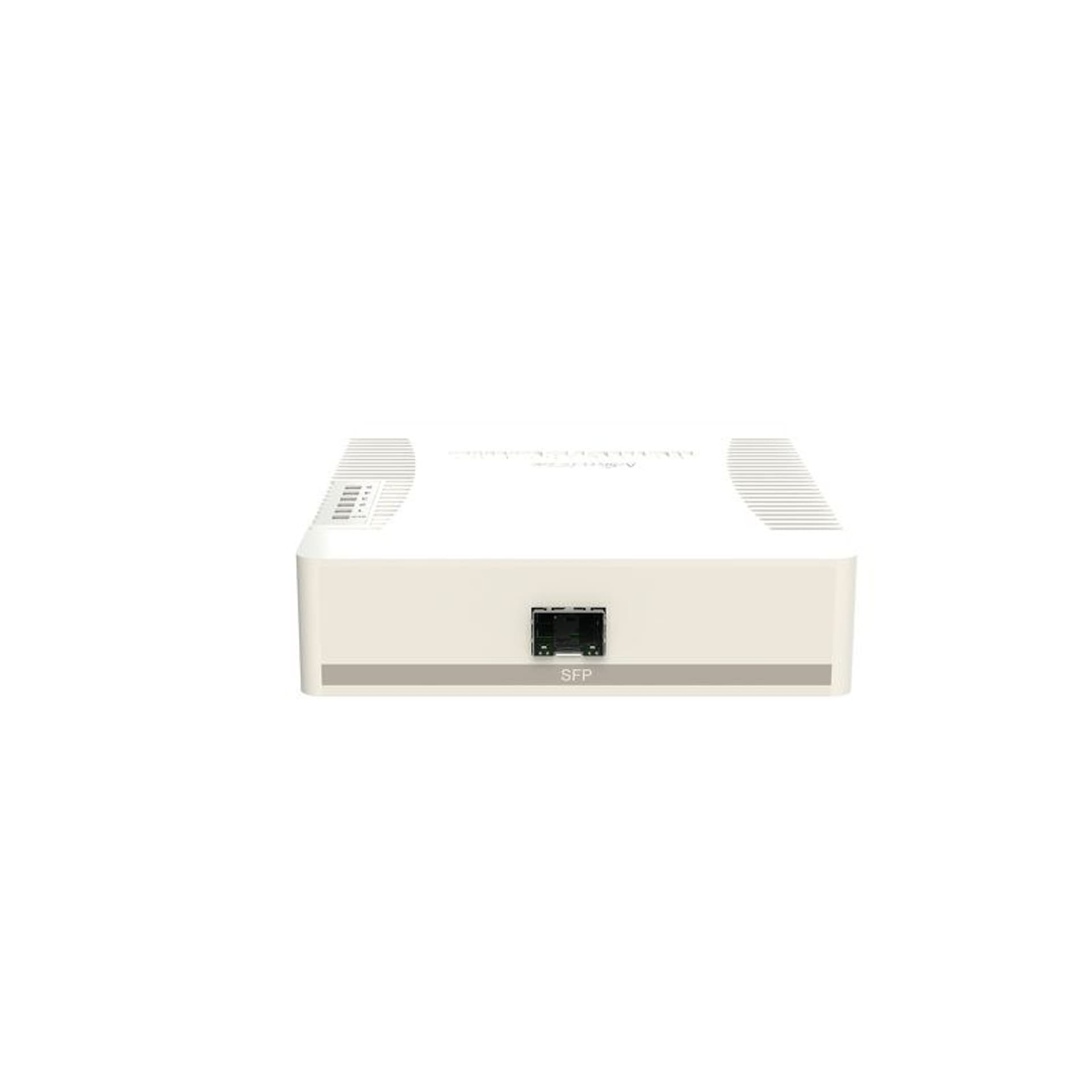 

MikroTik Cloud Router Switch RB260GSP 1000 Mbit/s, Ethernet LAN (RJ-45) ports 5, Desktop, Rj-45) ports 5/deskto