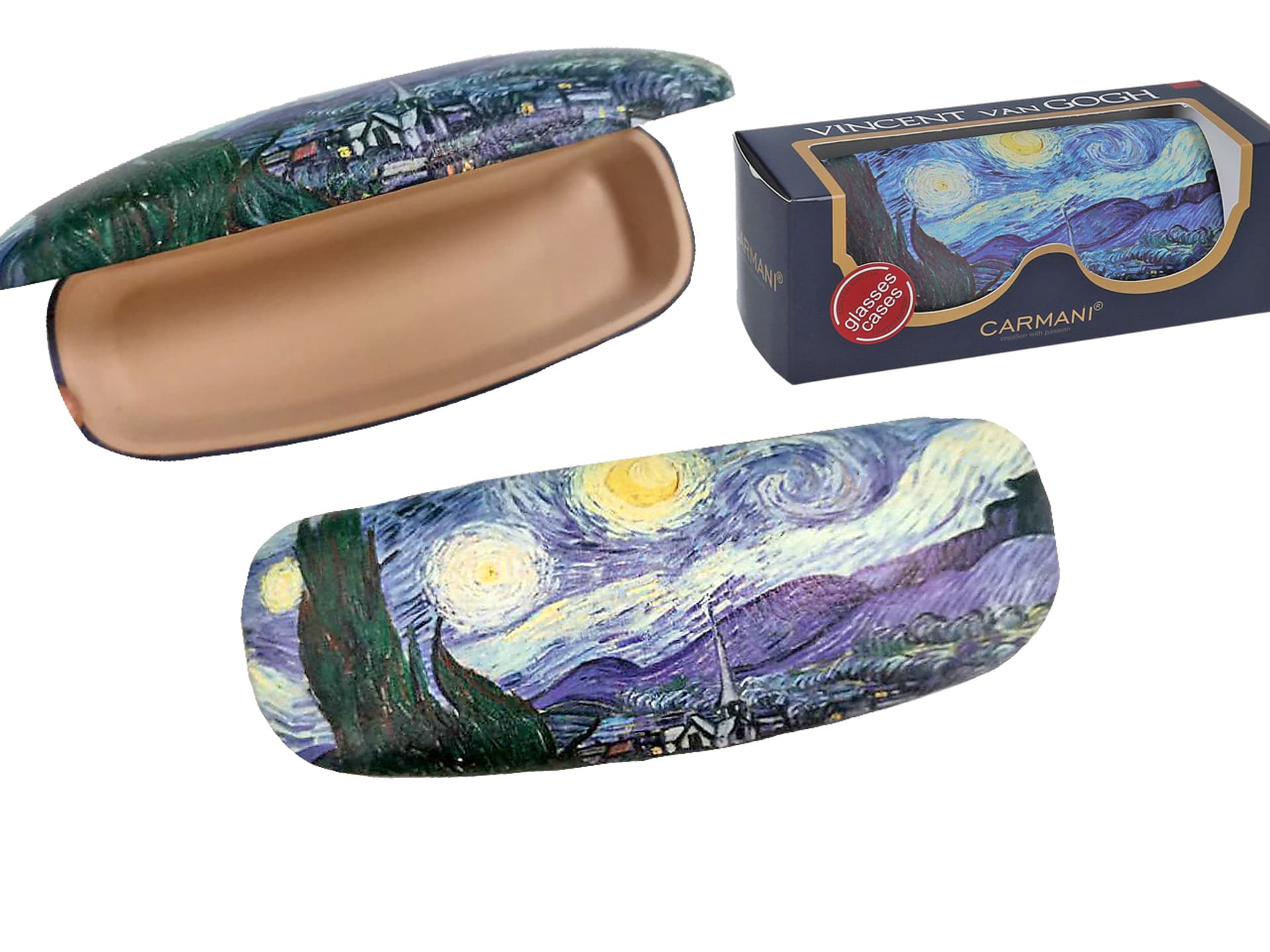 

Etui na okulary - V. van Gogh, Gwiaździsta Noc (CARMANI)