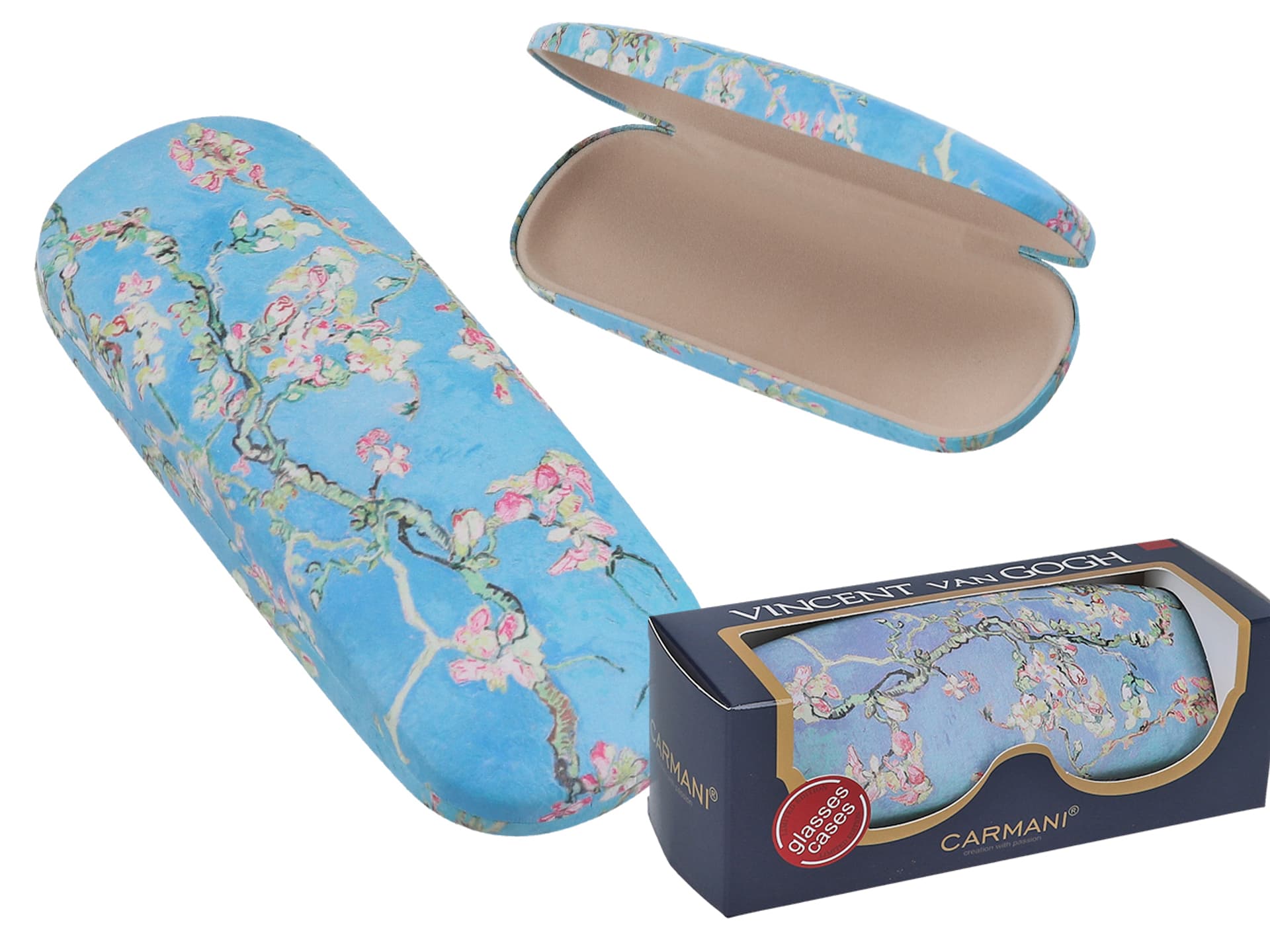 

Etui na okulary - V. van Gogh, Kwitnący Migdałowiec (CARMANI)