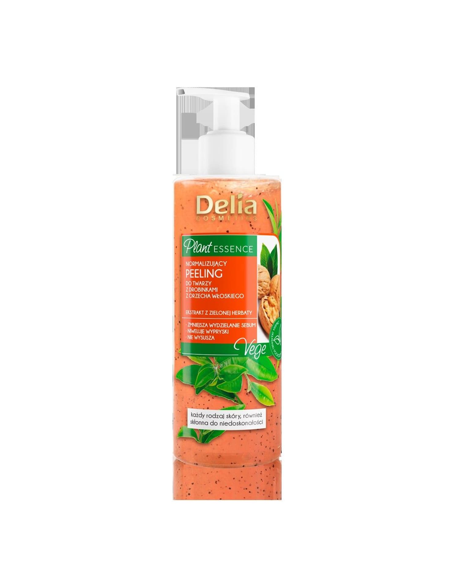 

Delia Cosmetics Plant Essence Normalizujący Peeling do twarzy 200ml