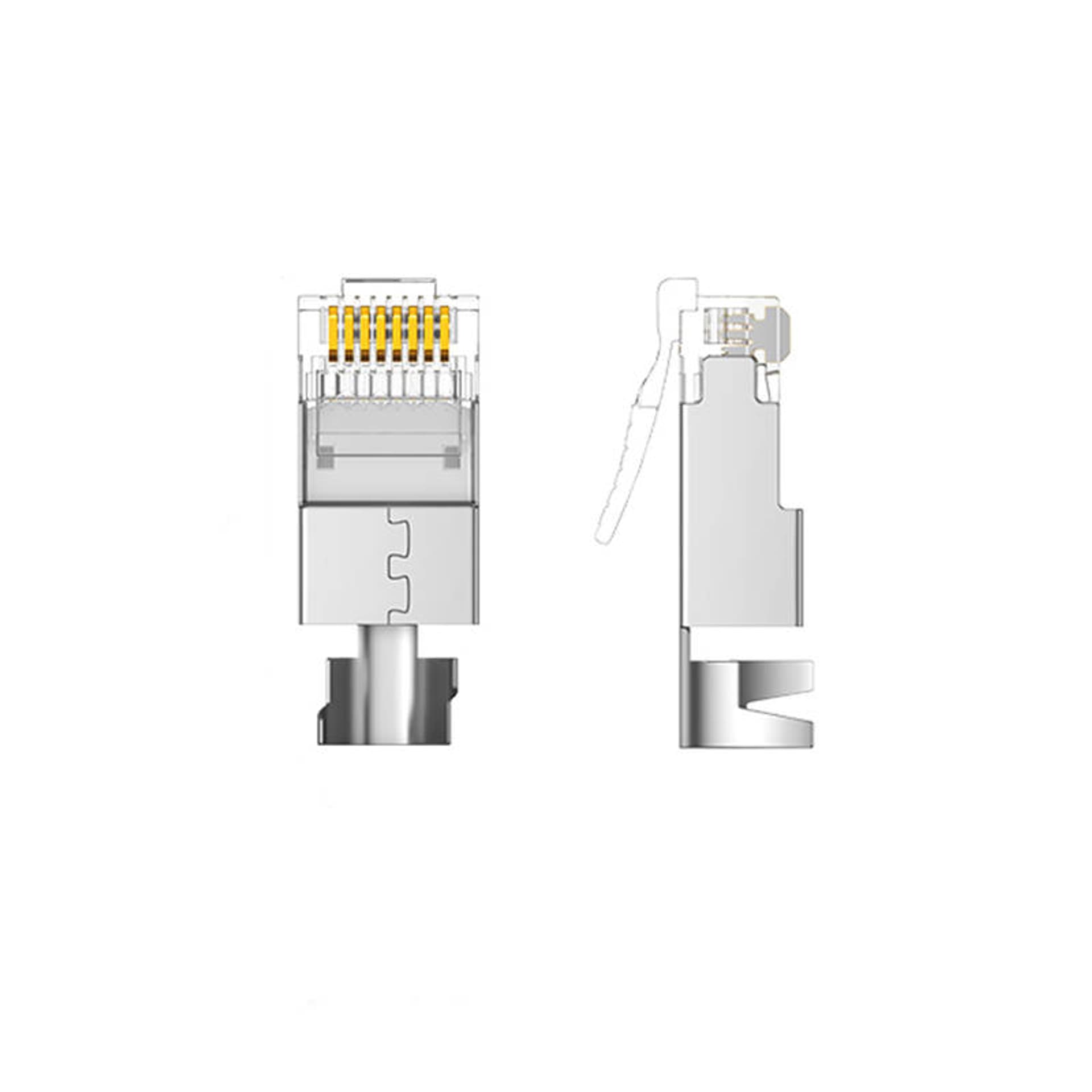 

Wtyczka RJ45 UGREEN NW193, Ethernet, 8P/8C, Cat.7, FTP (10szt.)