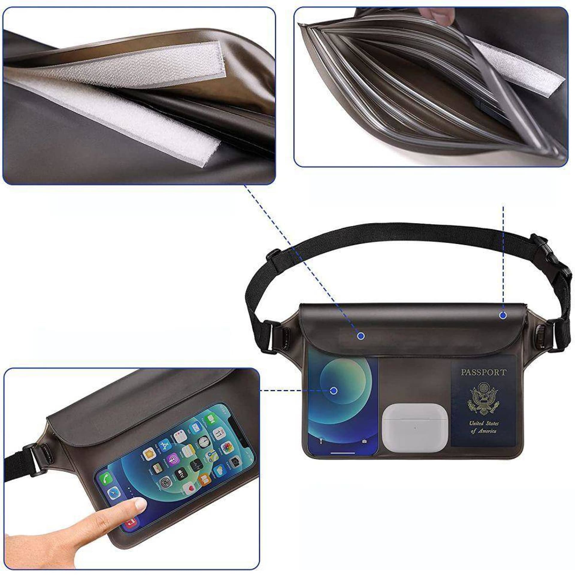 

Etui Tech-Protect Universal Waterproof Case transparentne