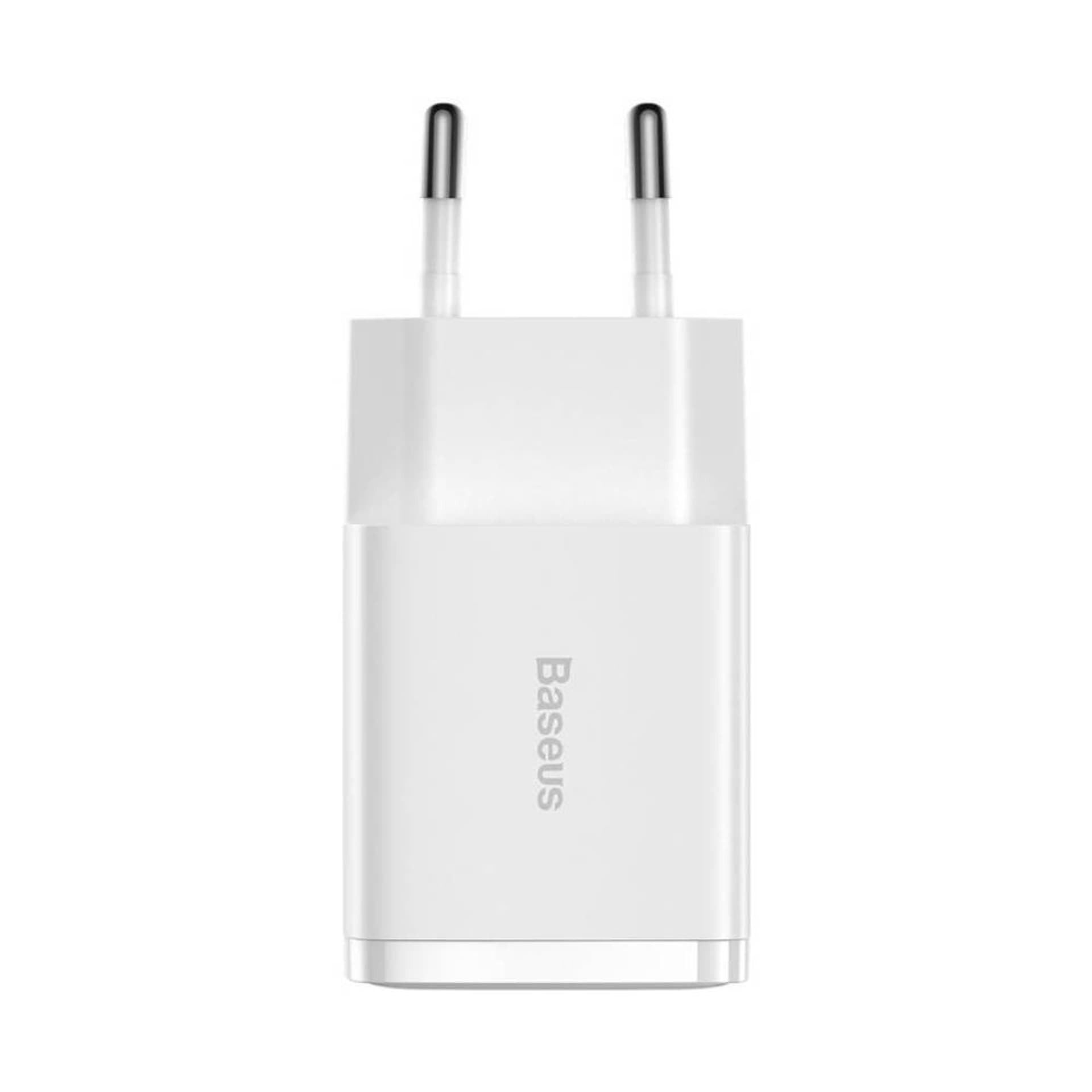 

Ładowarka sieciowa Baseus Compact Quick Charger, 2x USB, 10.5W (biała)