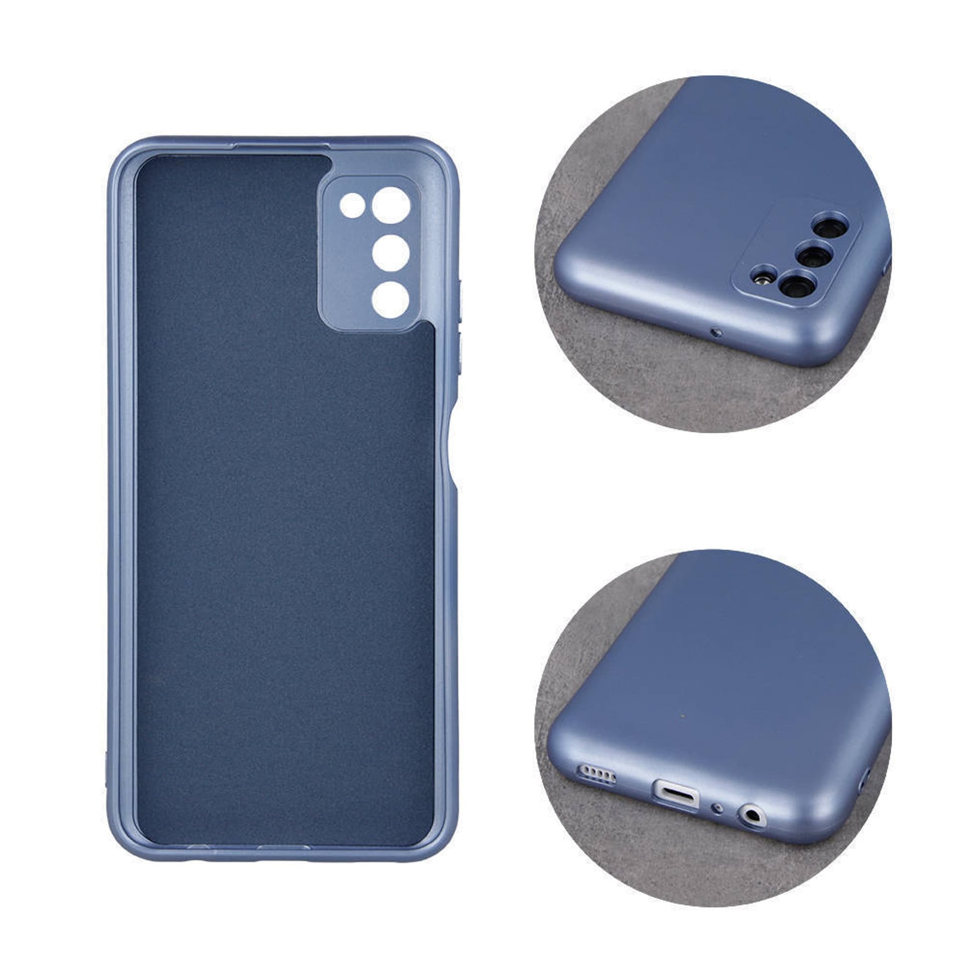 

Etui SAMSUNG GALAXY S20 FE / S20 LITE Metallic Case niebieskie