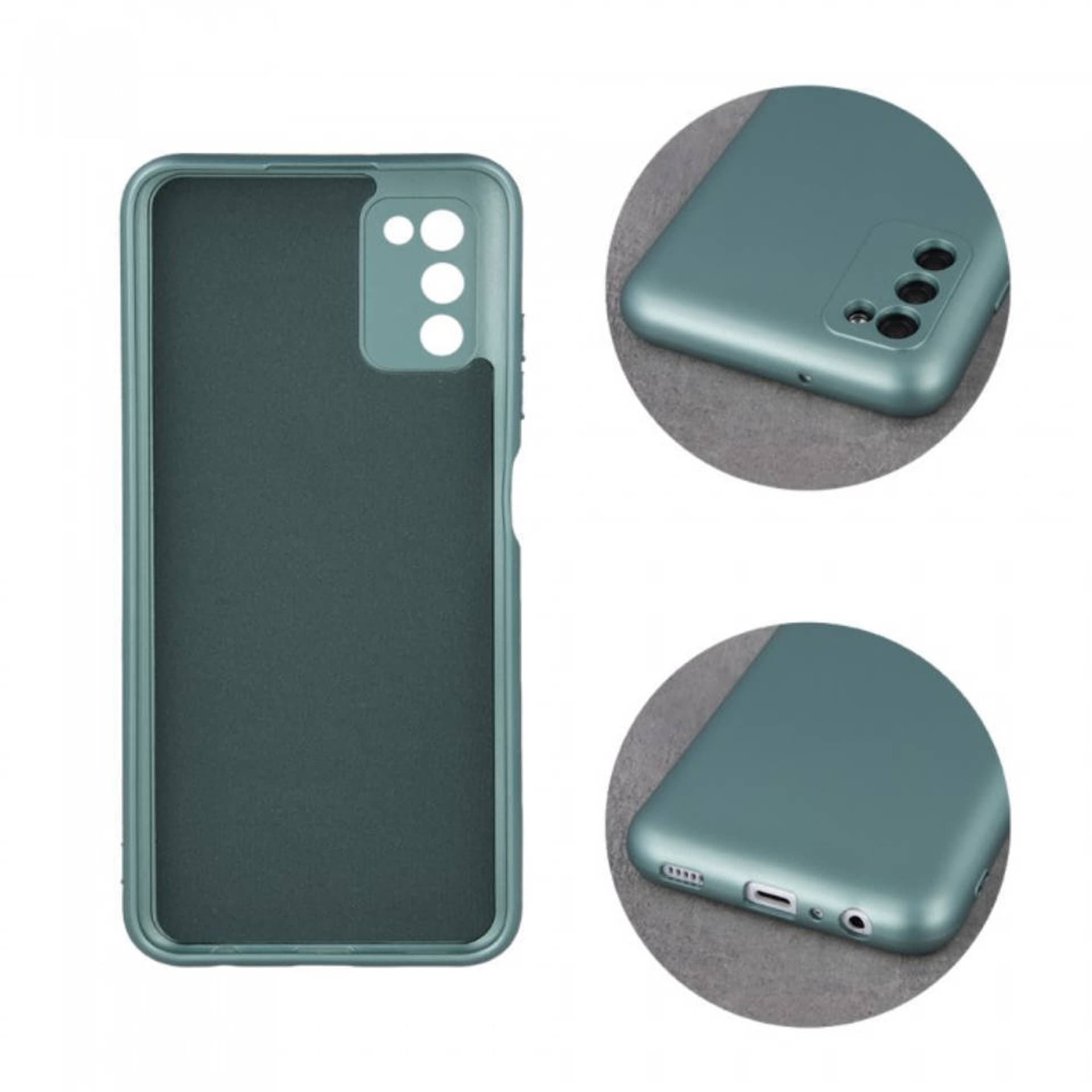 

Etui SAMSUNG GALAXY A32 5G Metallic Case zielone