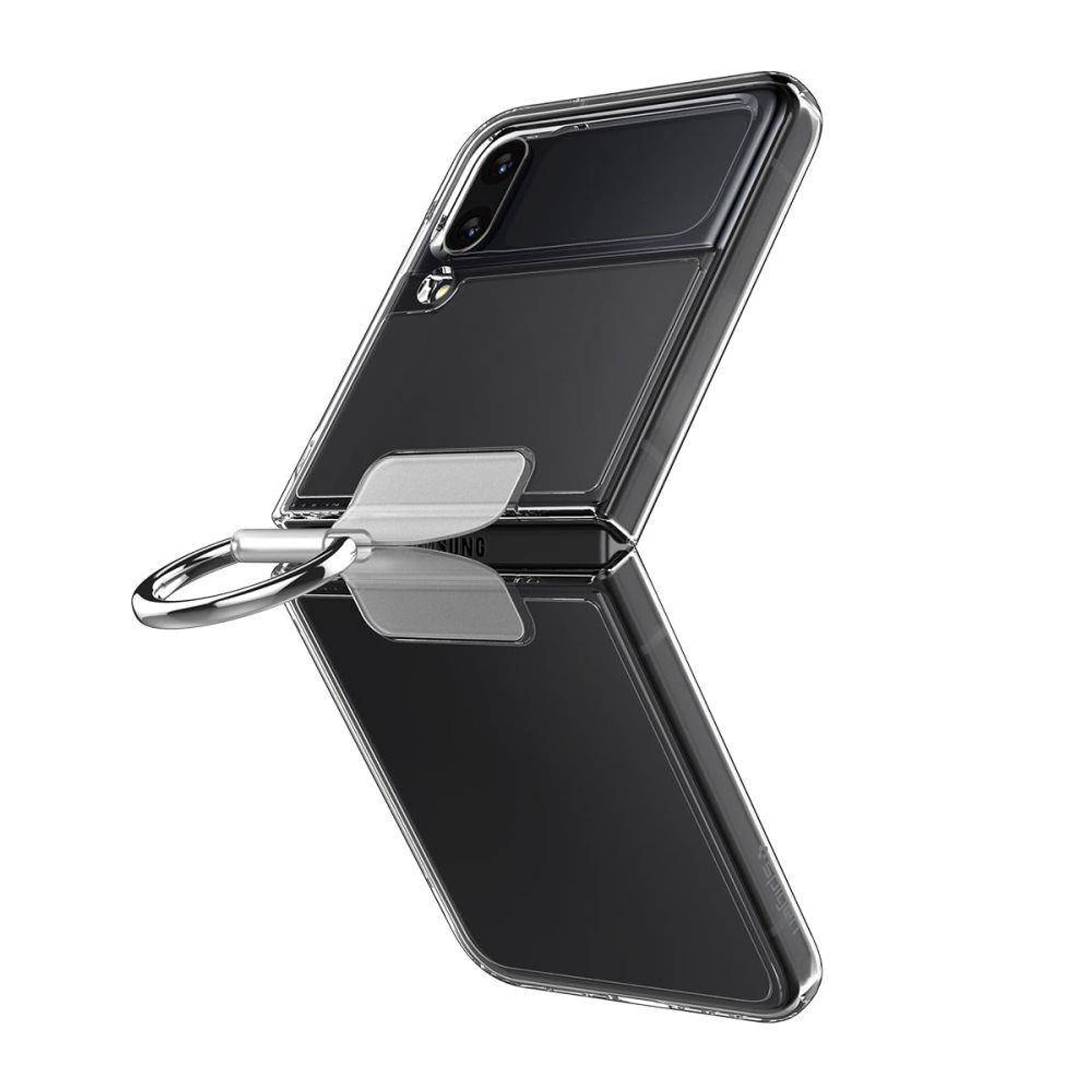 

Spigen Thin Fit Ring Samsung Z Flip 4 przezroczysty/crystal clear ACS05115