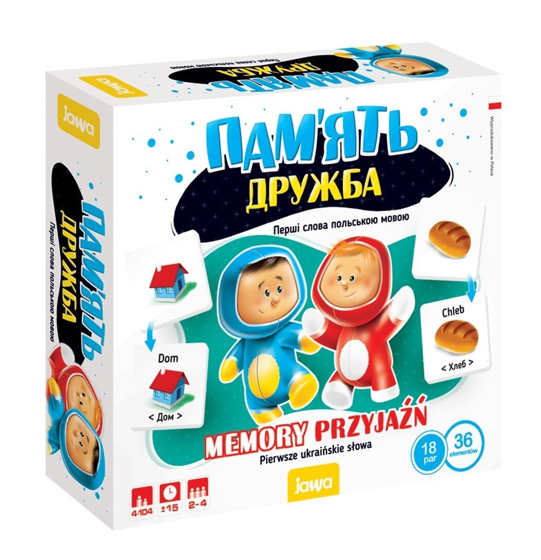 

Gra Memory Przyjaźń - Druzhba (PL i UA)