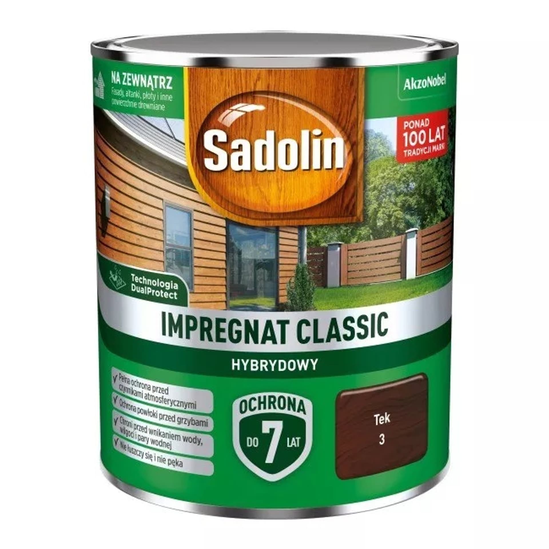 

SADOLIN IMPREGNAT CLASSIC HYBRYDOWY 7 LAT TEK 0.75