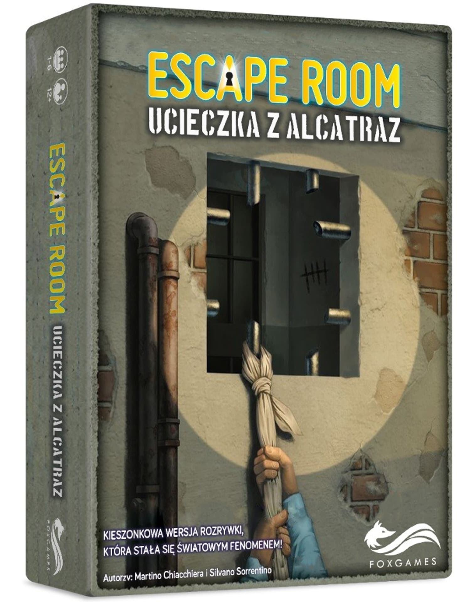 

Gra Escape Room Ucieczka z Alcatraz gra planszowa