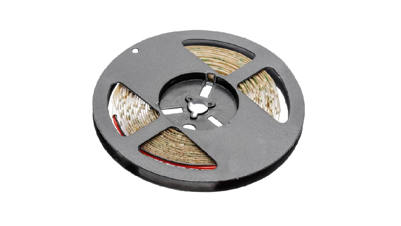 

Taśma Flash 5050, 300 LED ciepły biały, 72W, wodoodporna 10mm, Rolka 5m, 12V