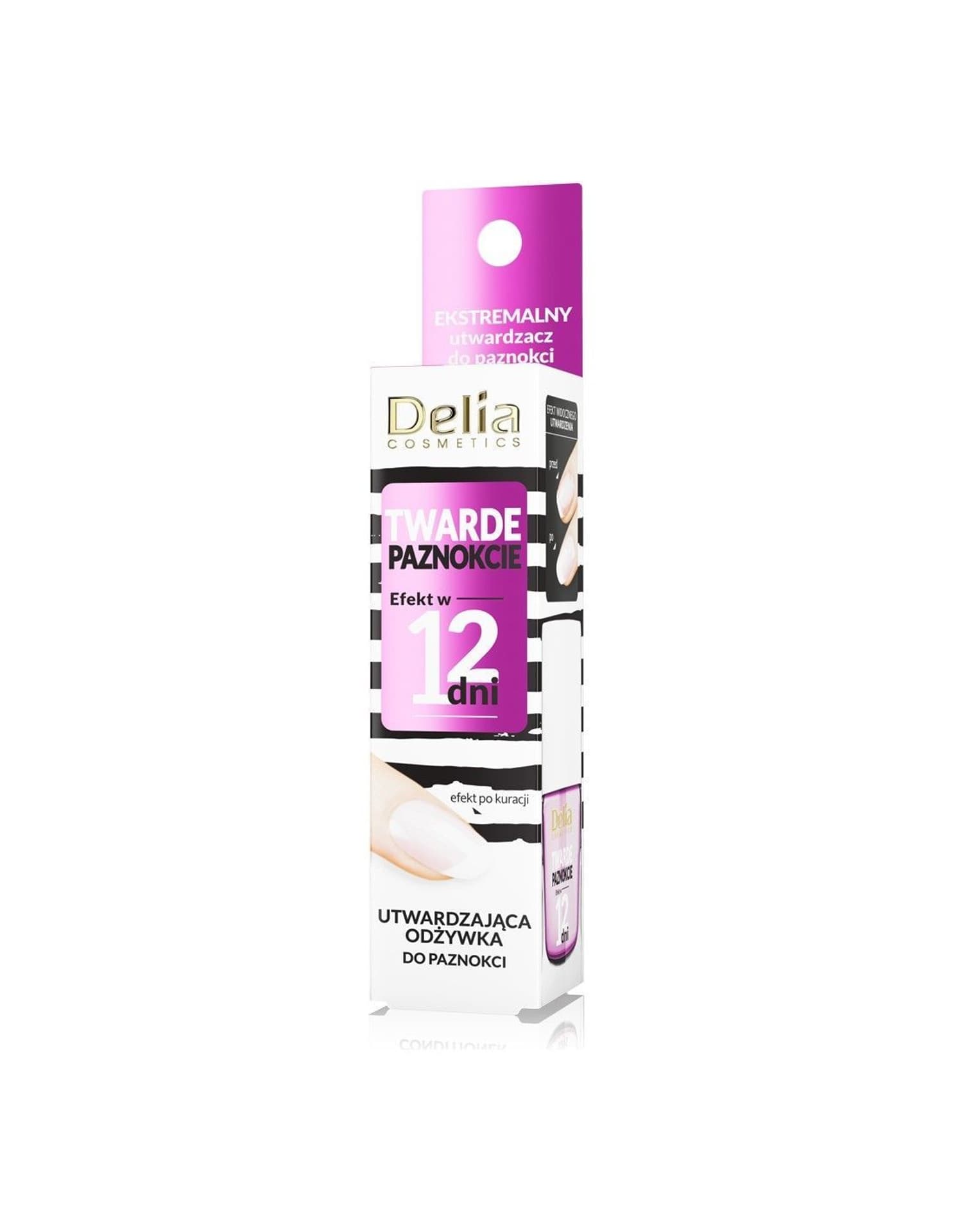 

Delia Cosmetics Efekt w 12 dni Odżywka do paznokci Twarde Paznokcie-utwardzająca 11ml
