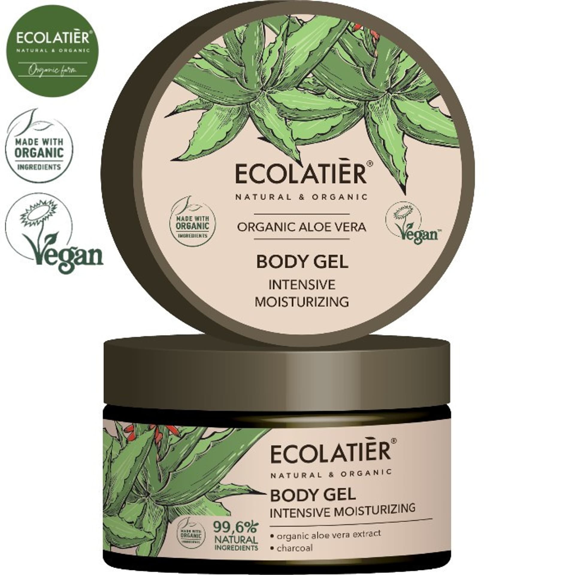 

ALOE VERA Żel do ciała NAWILŻAJĄCY, 250 ml ECOLATIER