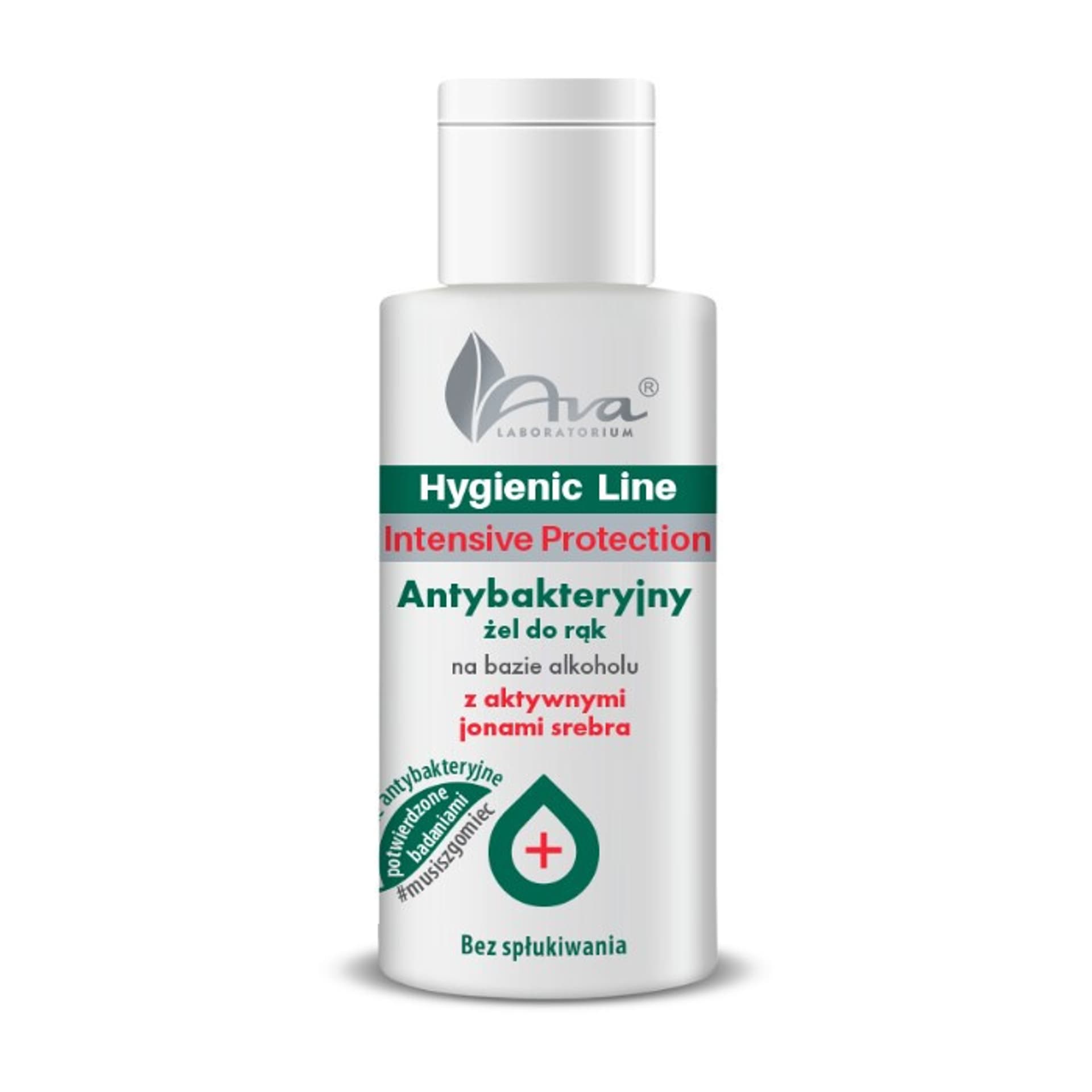 

Hygienic - Antybakteryjny żel do rąk na bazie alkoholu z aktywnymi jonami srebra 50 ml