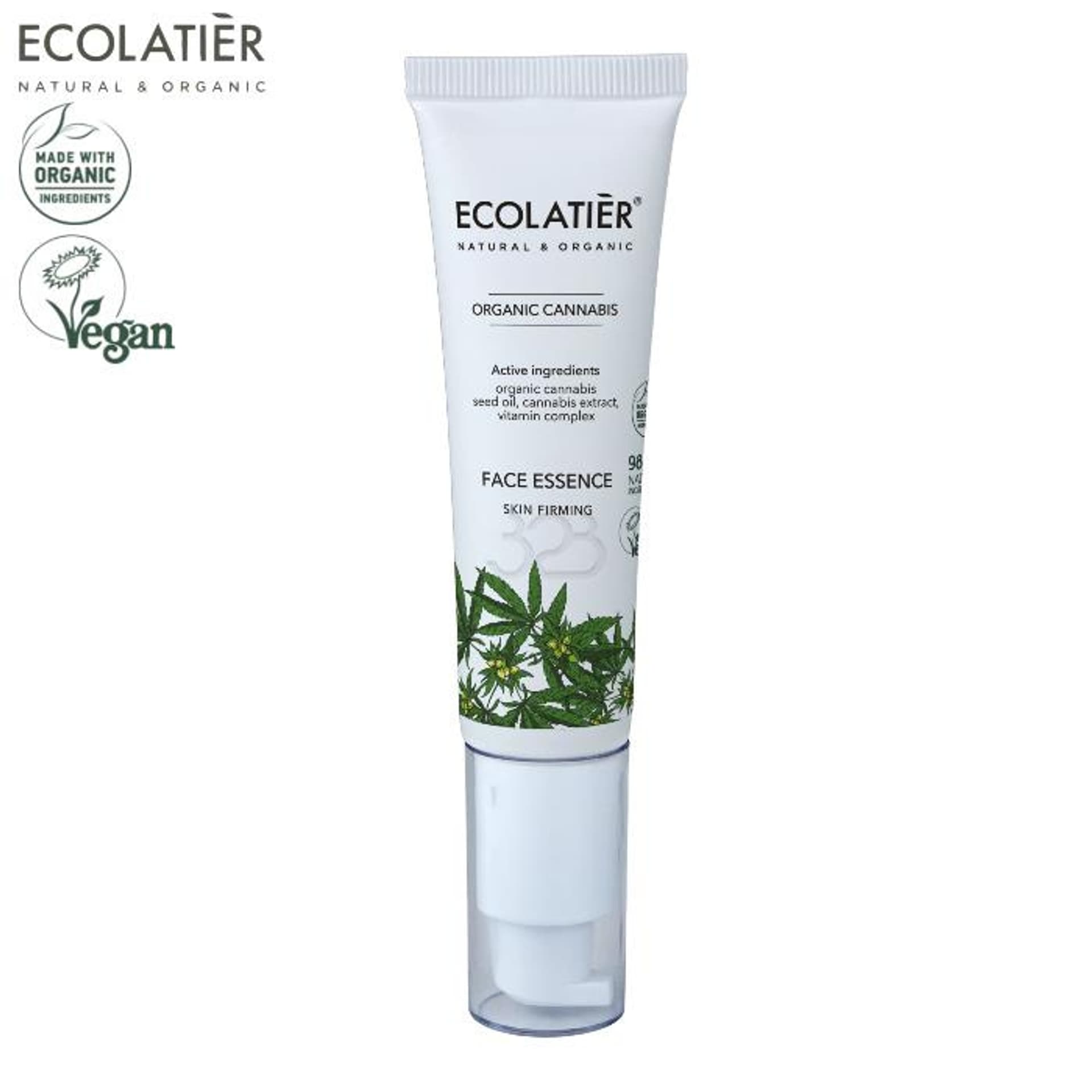 

ORGANIC CANNABIS Esencja do twarzy, 30ml ECOLATIER