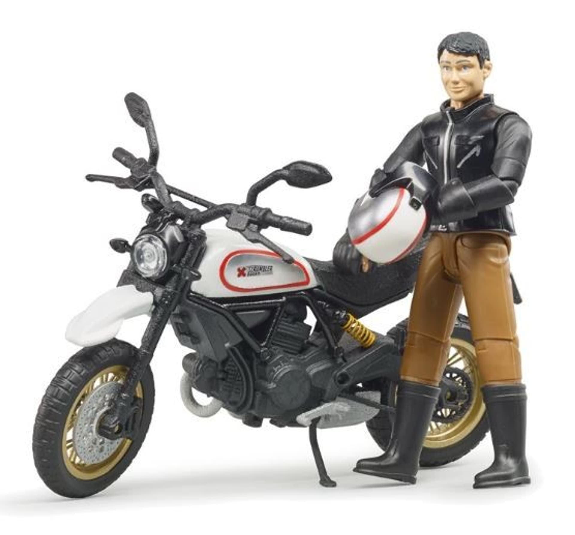 

Pojazd Scrambler Ducati Desert Sled z kierowcą