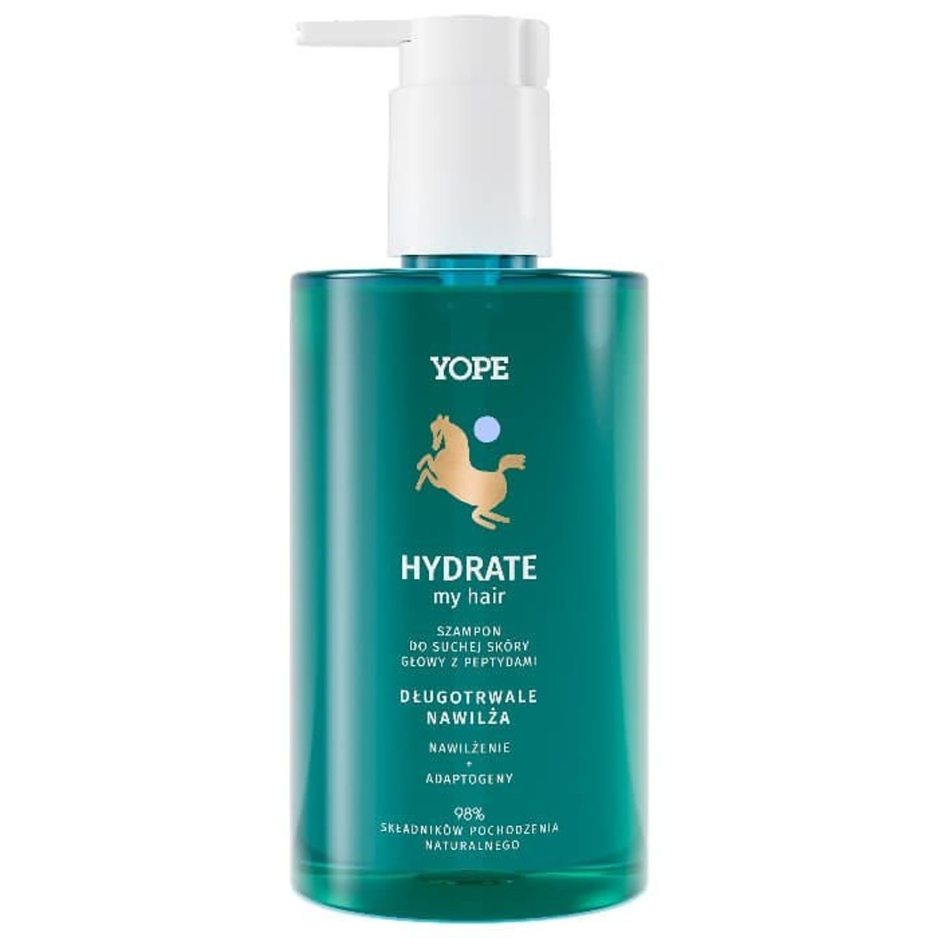 

Yope hair Hydrate Szampon do suchej skóry głowy z peptydami 300 ml