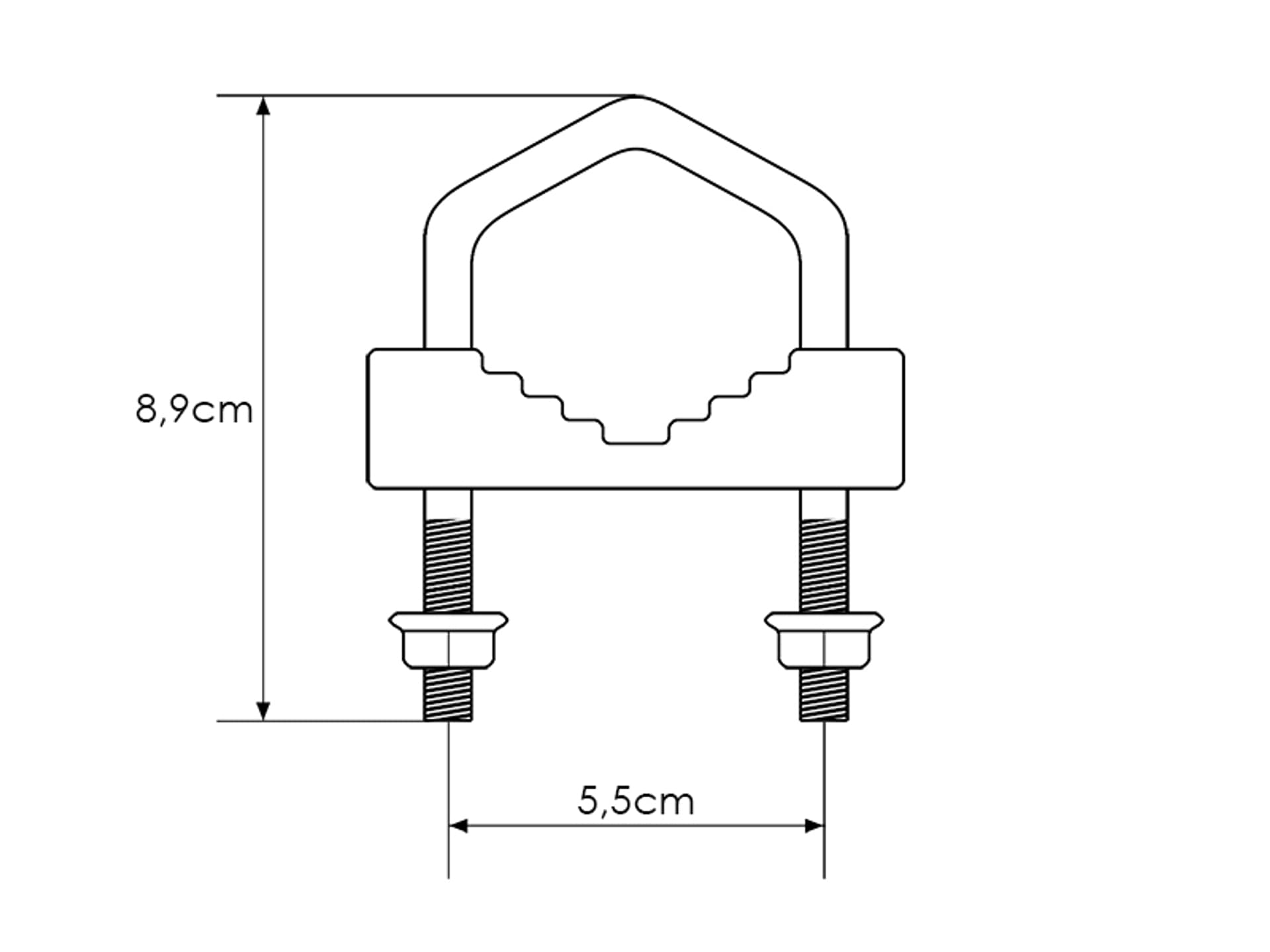 

Uchwyt cybant montażowy 6x9cm/8mm