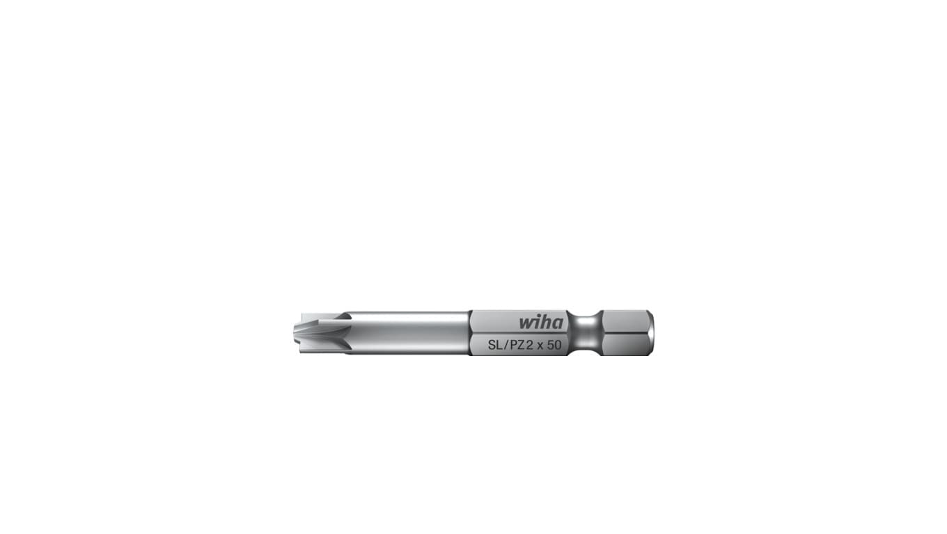 

Wiha Bit Professional 70 mm PlusMinus/Pozidriv 1/4 SL/PZ2 7049XZ2070 32497