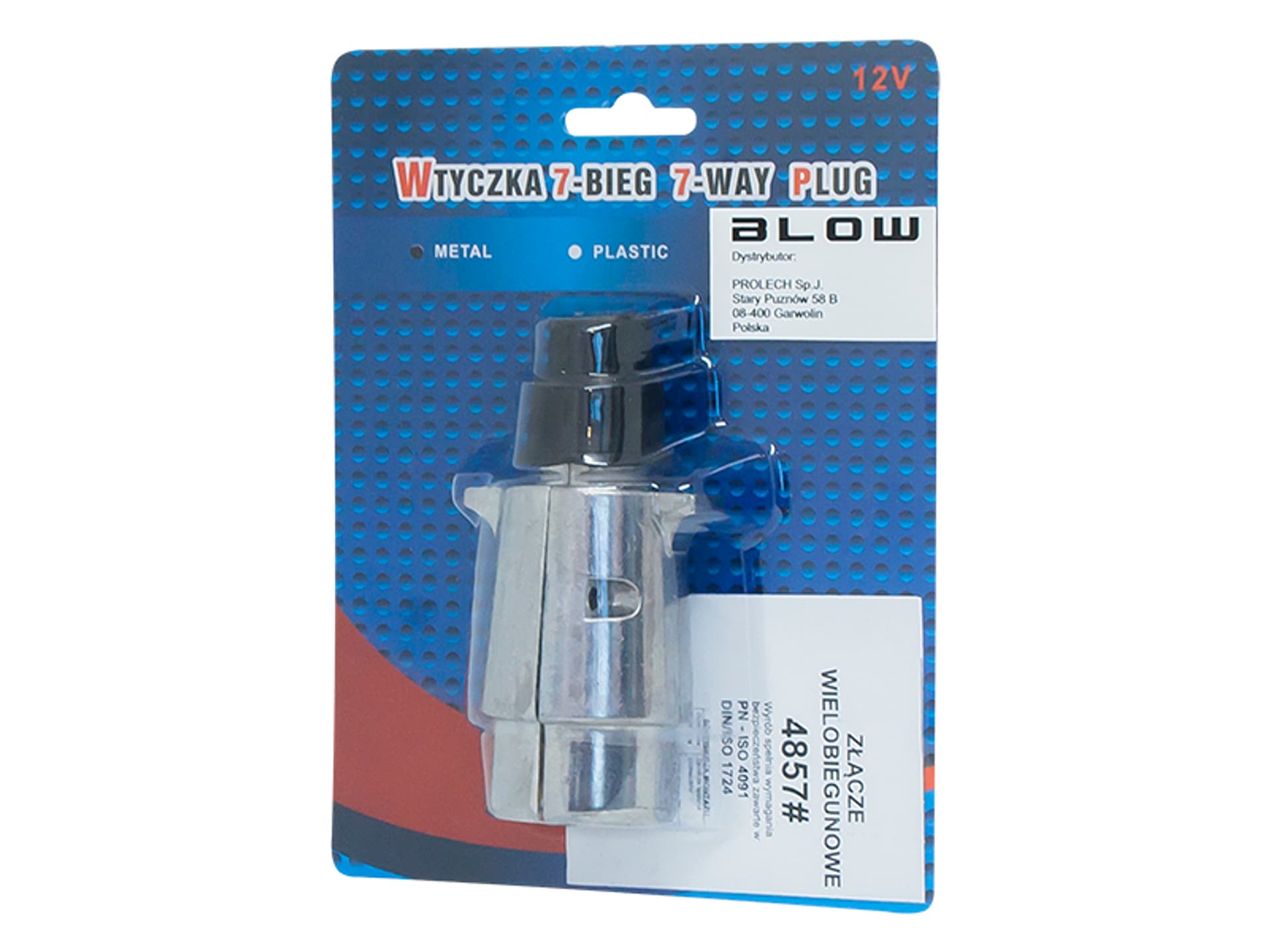 

4857# Wtyczka przyczepy samoch. aluminium 7pin