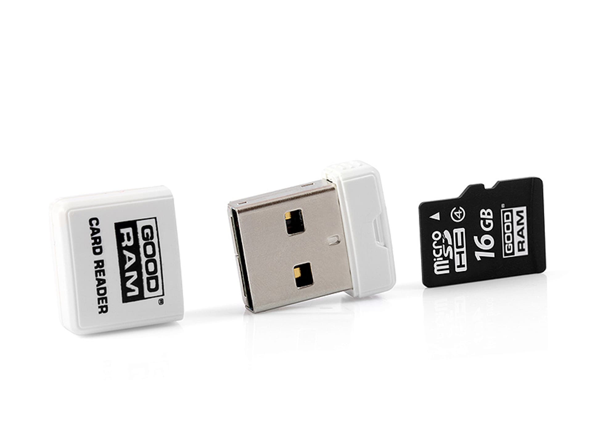 

Czytnik kart micro SD + microUSB GOODRAM