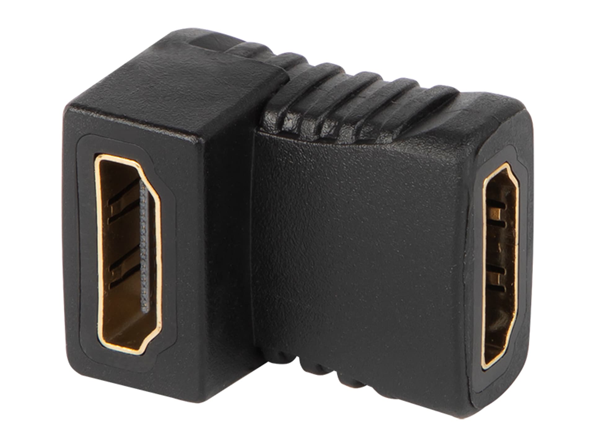 

92-118# Przej.hdmi gniazdo - gniazdo kątowe