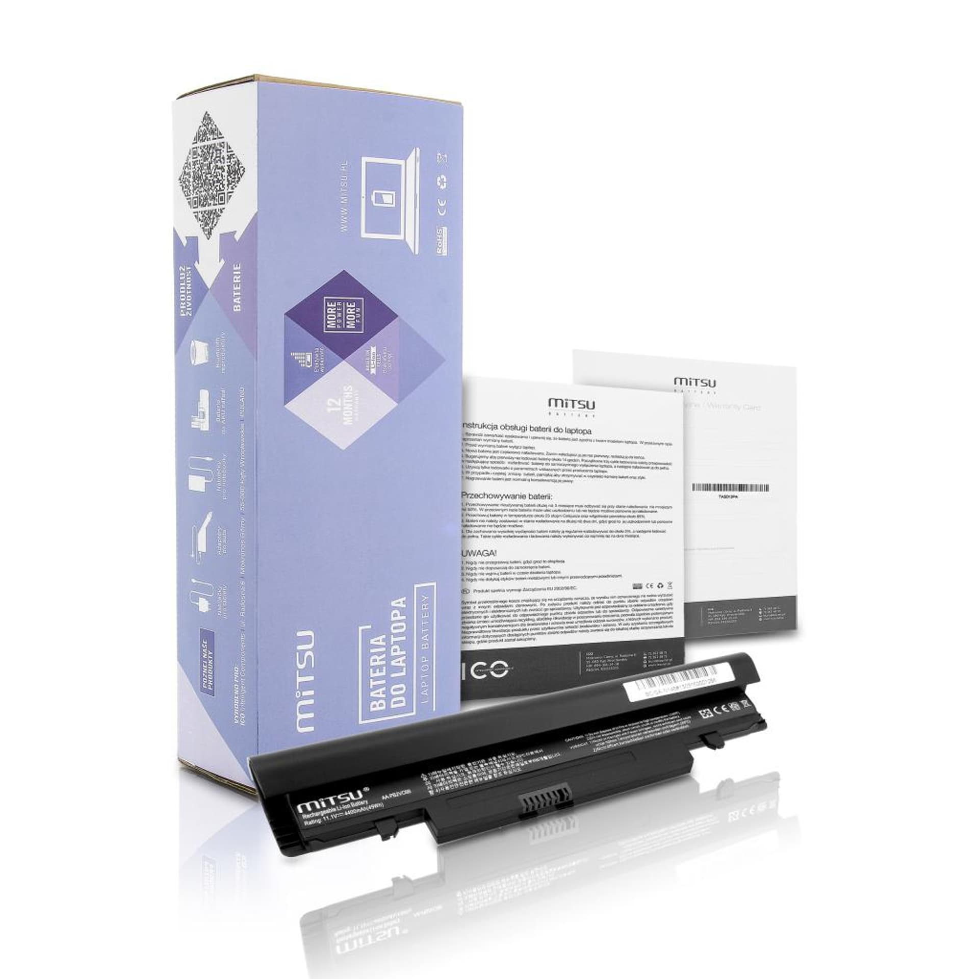 

Bateria Mitsu do Samsung N148, N150