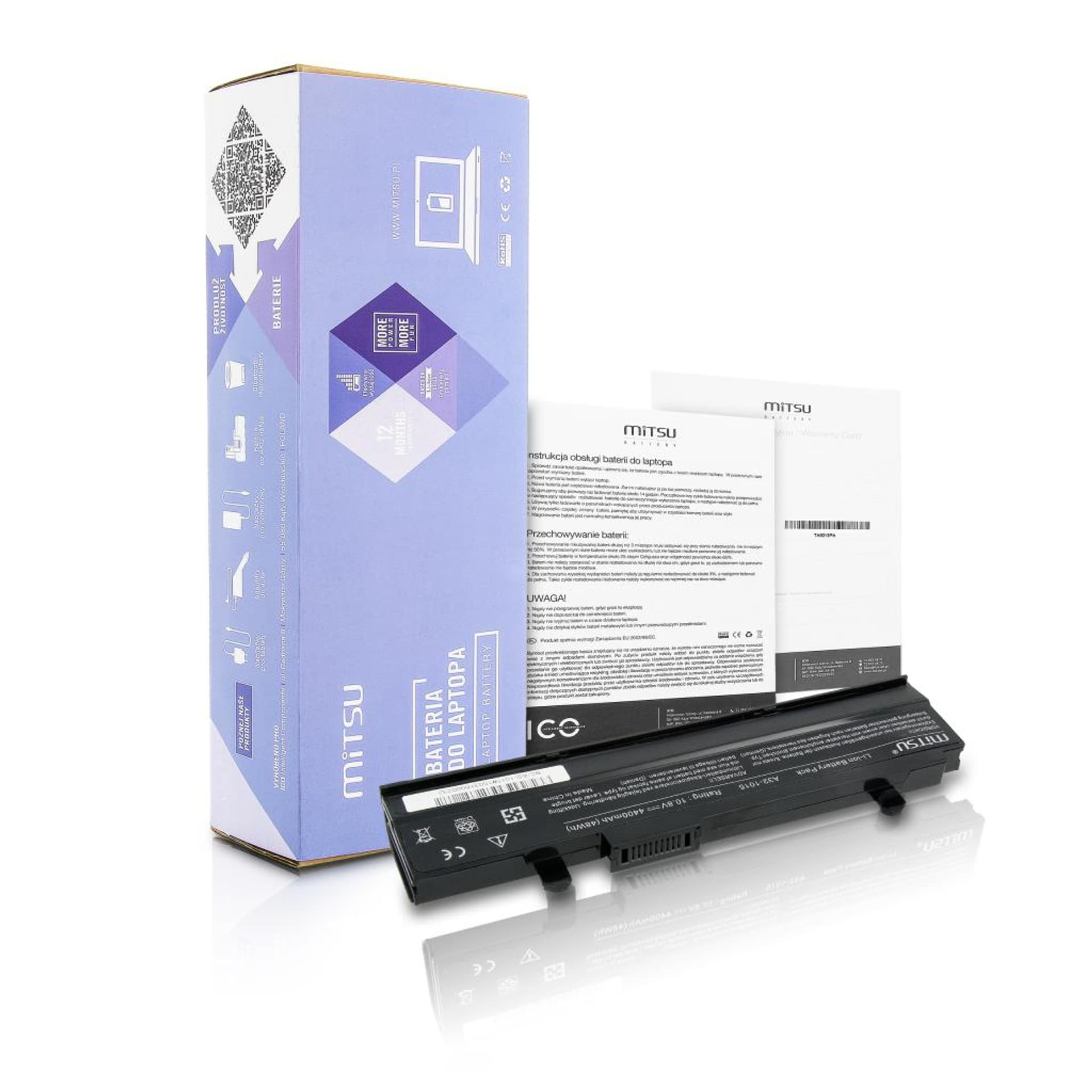

Bateria Mitsu do Asus Eee PC 1015