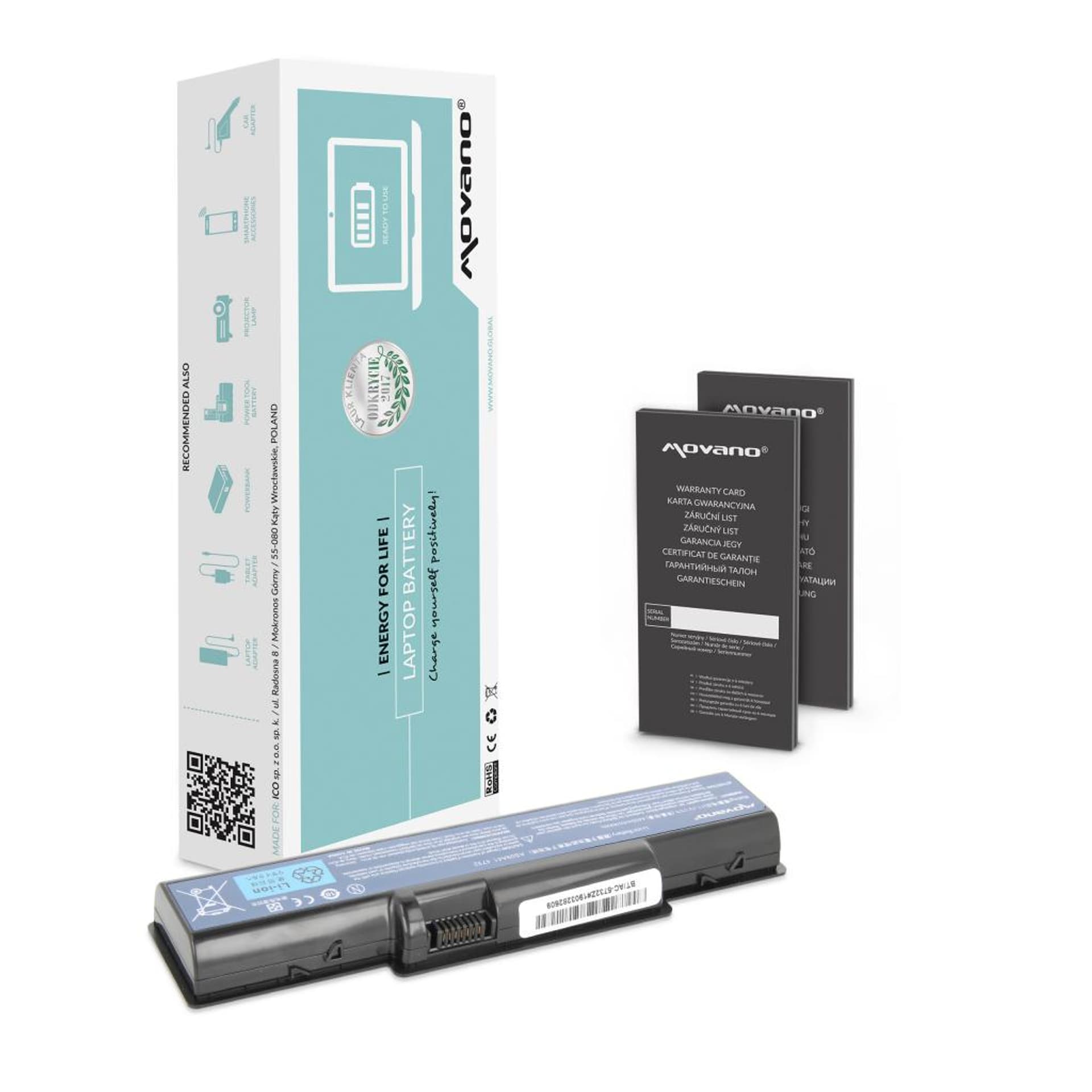 

Bateria Movano do Acer Aspire 4732, 5532, 5732Z